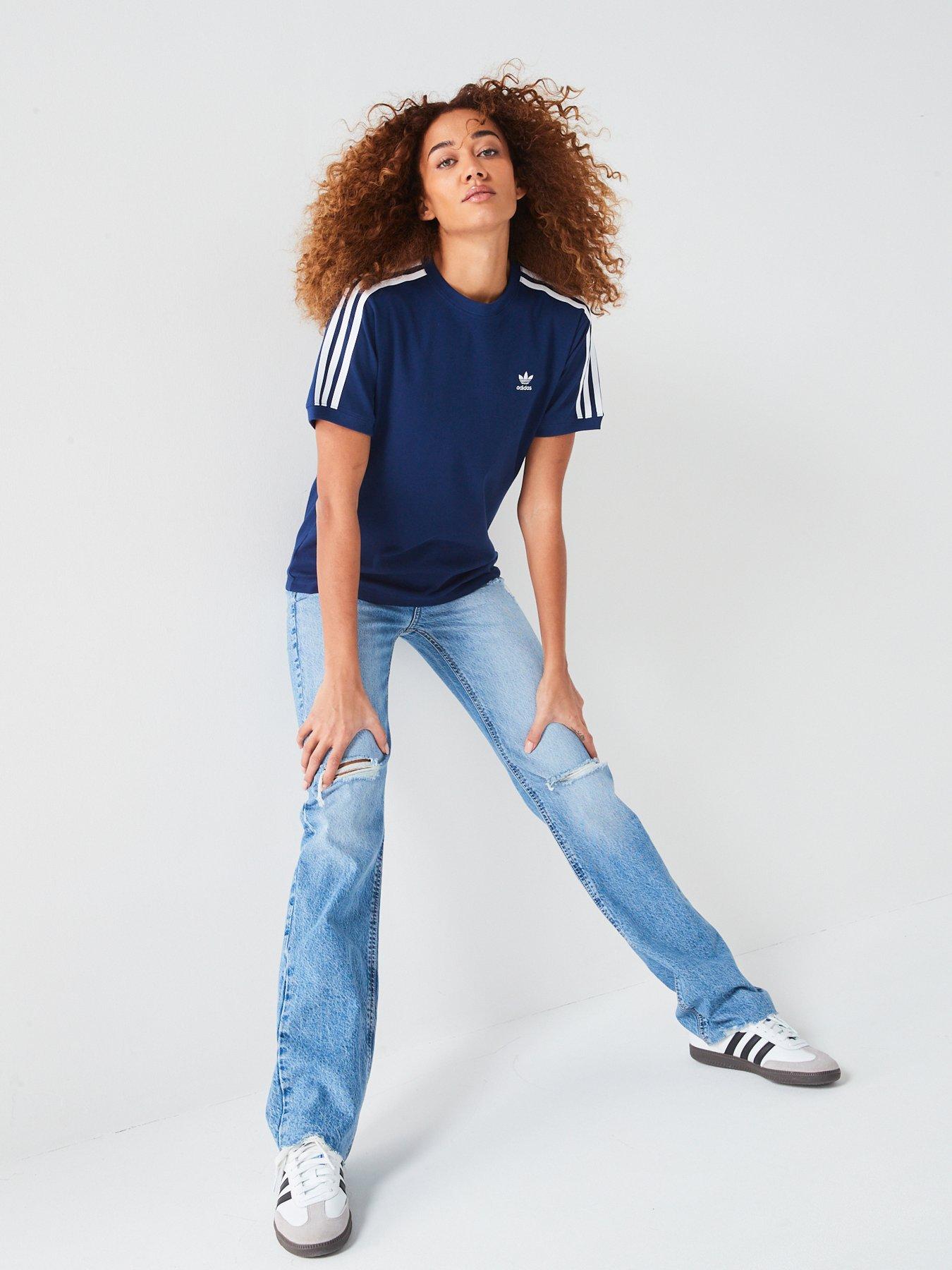 adidas-originals-womens-3-stripe-tee-navyback