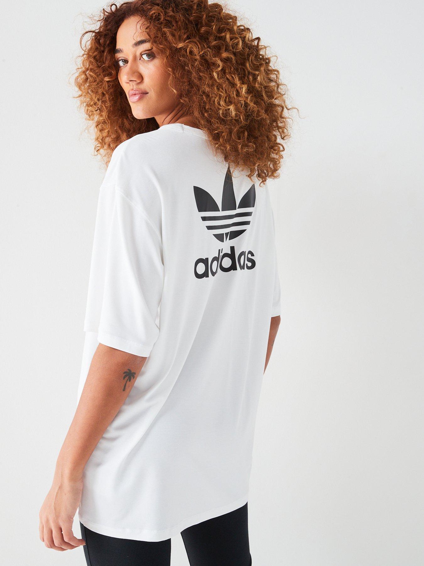 adidas-originals-womens-trefoil-tee-whitestillFront