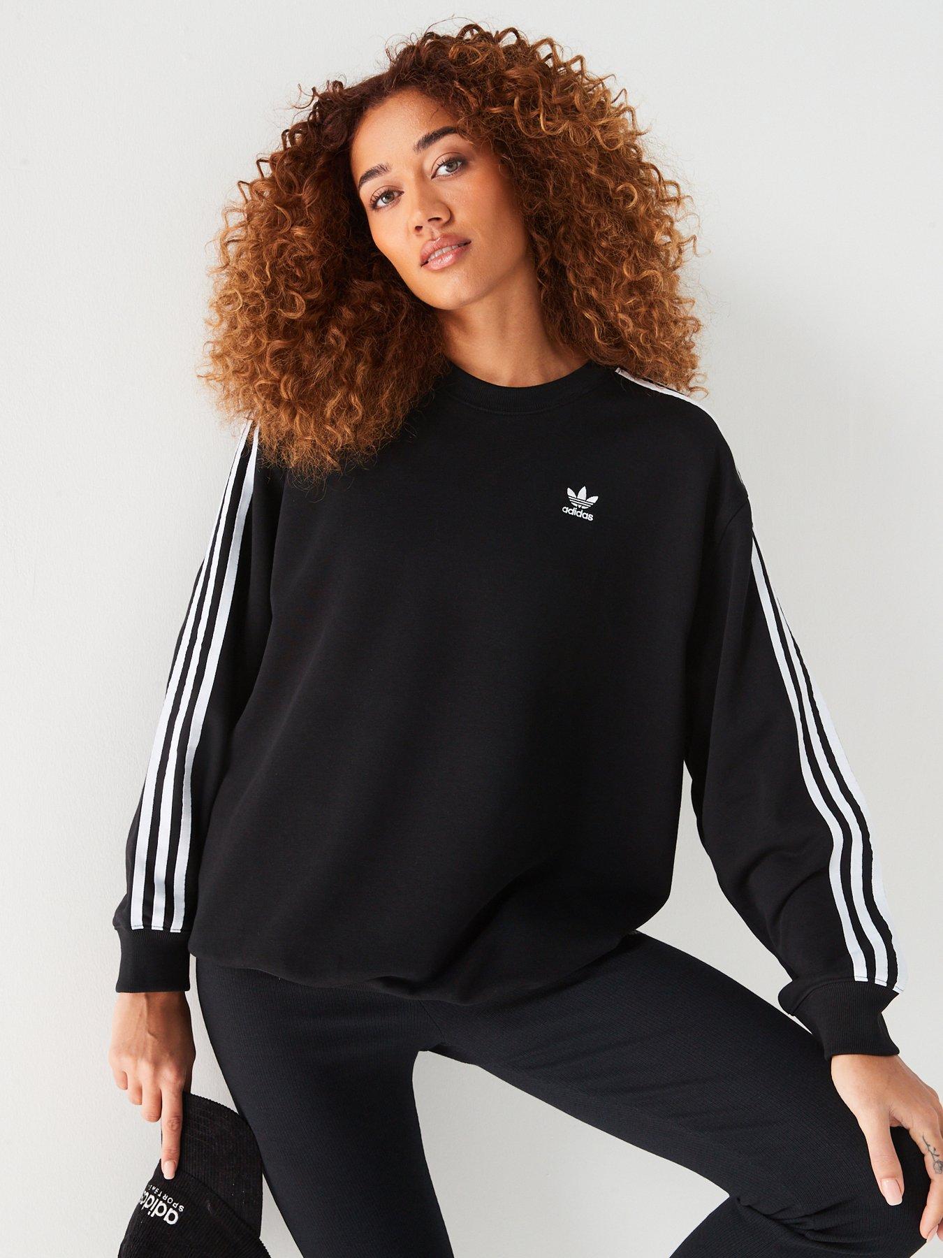 adidas-originals-womens-oversized-3-stripe-crew-sweat-black