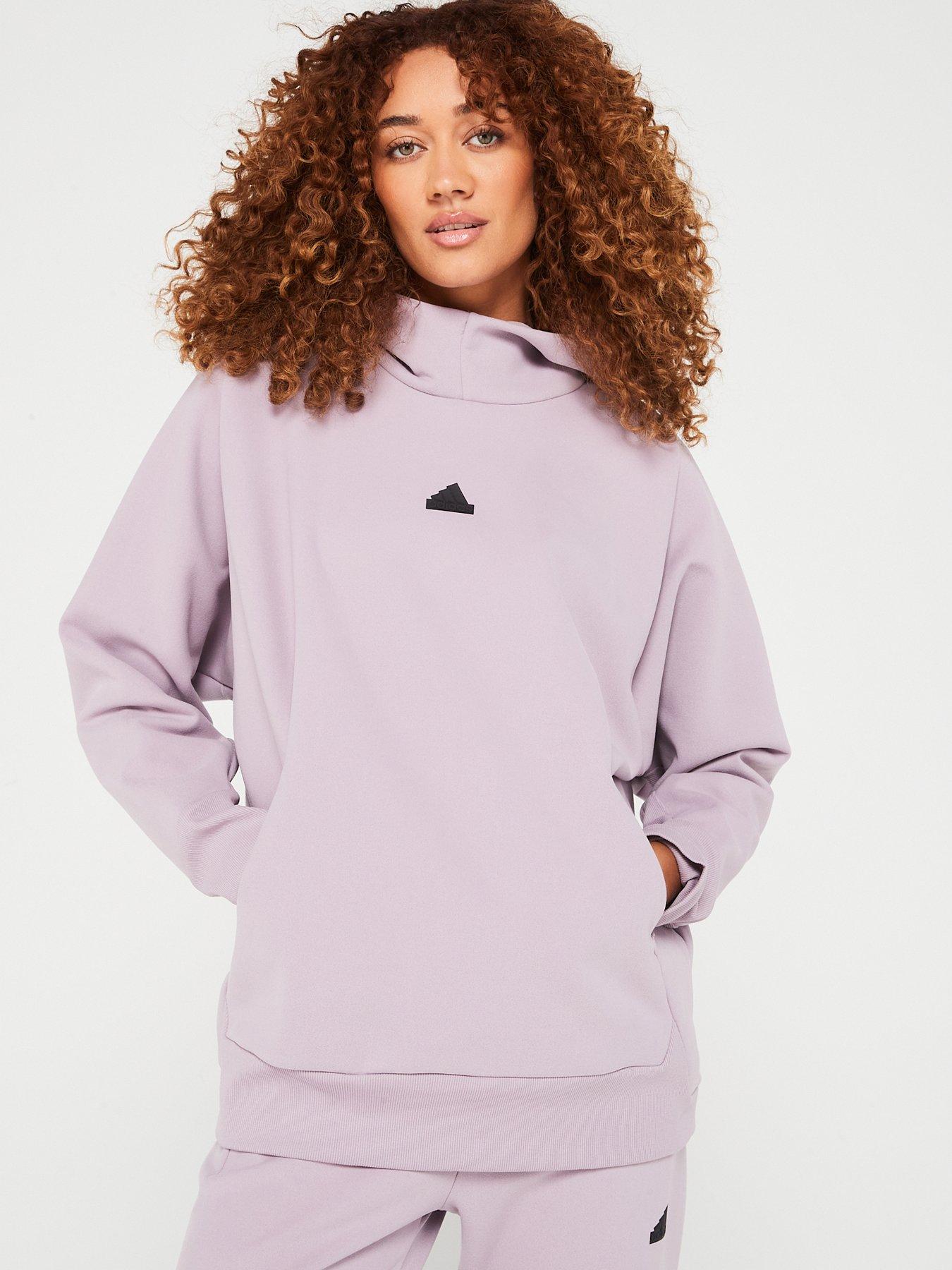 adidas Originals Womens Trefoil Overhead Hoodie Pink Very Ireland