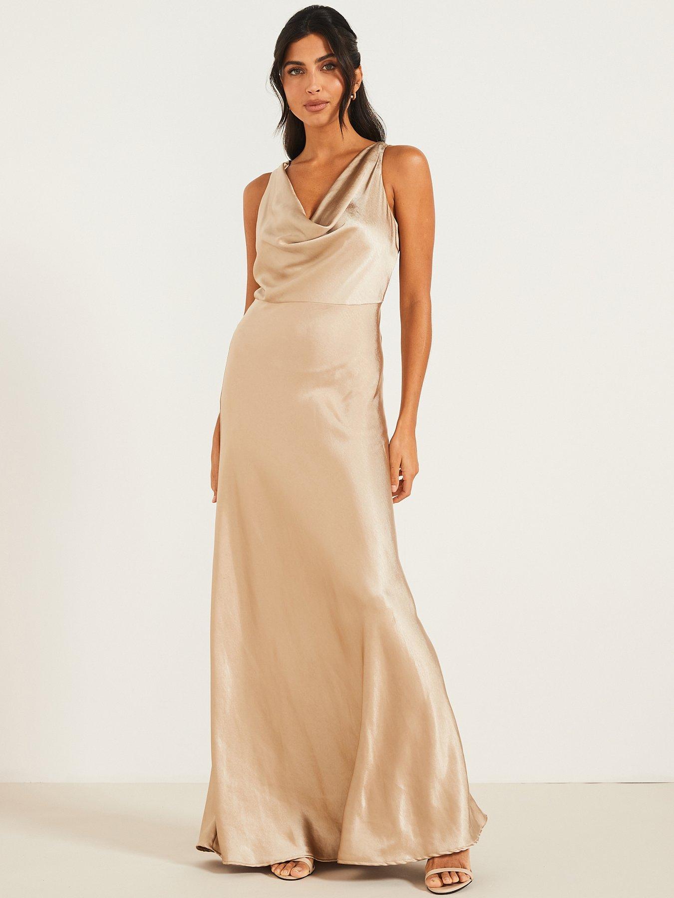 six-stories-cowl-front-satin-bridesmaid-dress-champagne