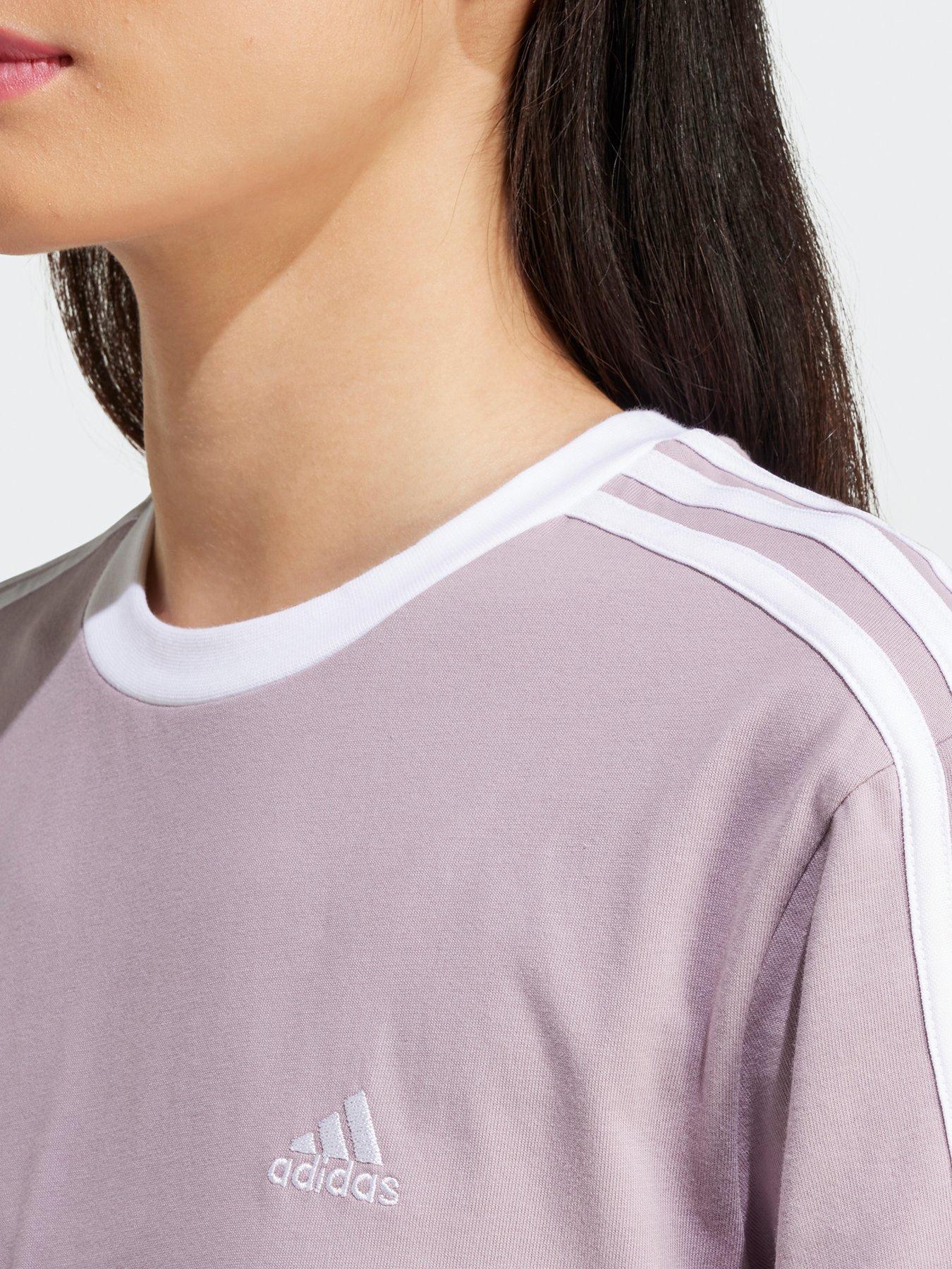 adidas-sportswear-womens-3-stripe-boyfriend-t-shirt-lilacoutfit