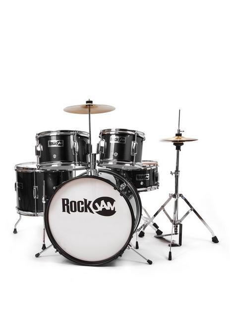 rockjam-pdt-rockjam-full-size-drum-kit-black