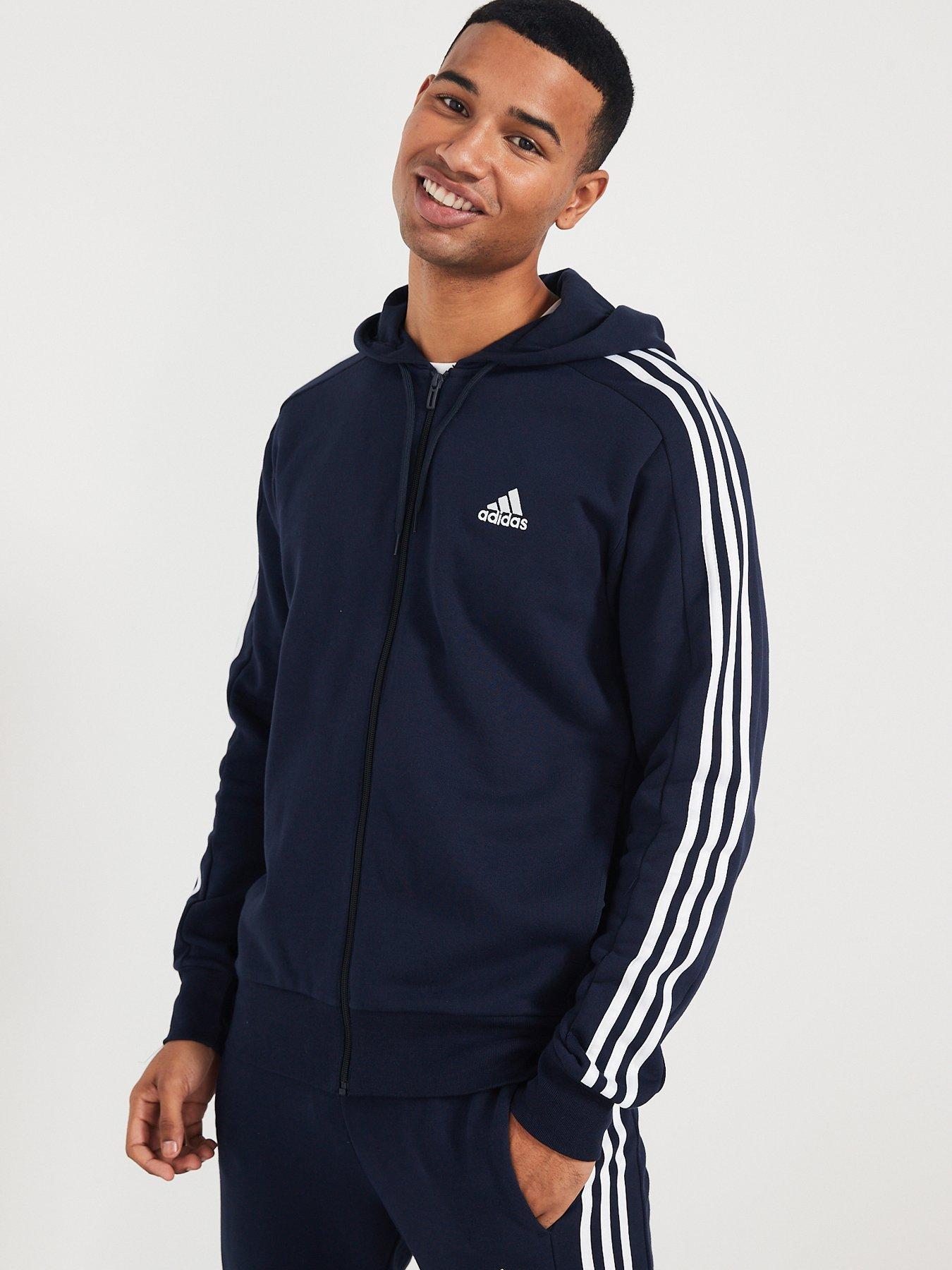 Mens adidas track top sale best sale