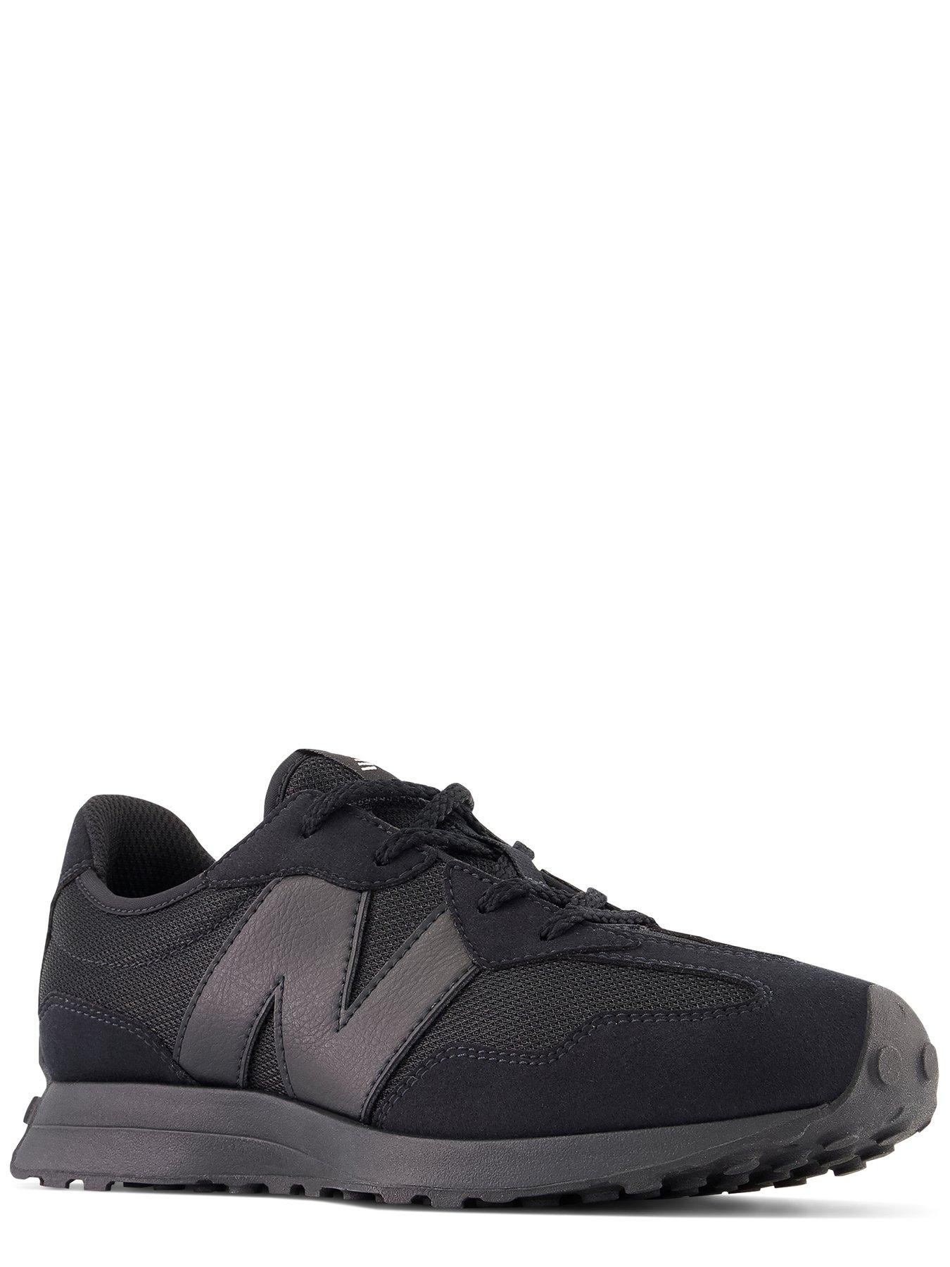 new-balance-junior-boys-327-trainers-blackblackstillFront