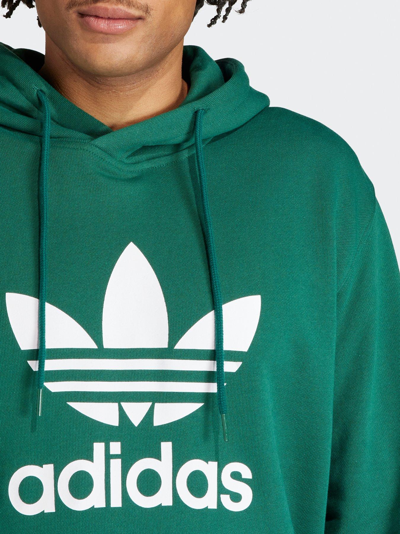 adidas-originals-mens-trefoil-hoodie-greendetail