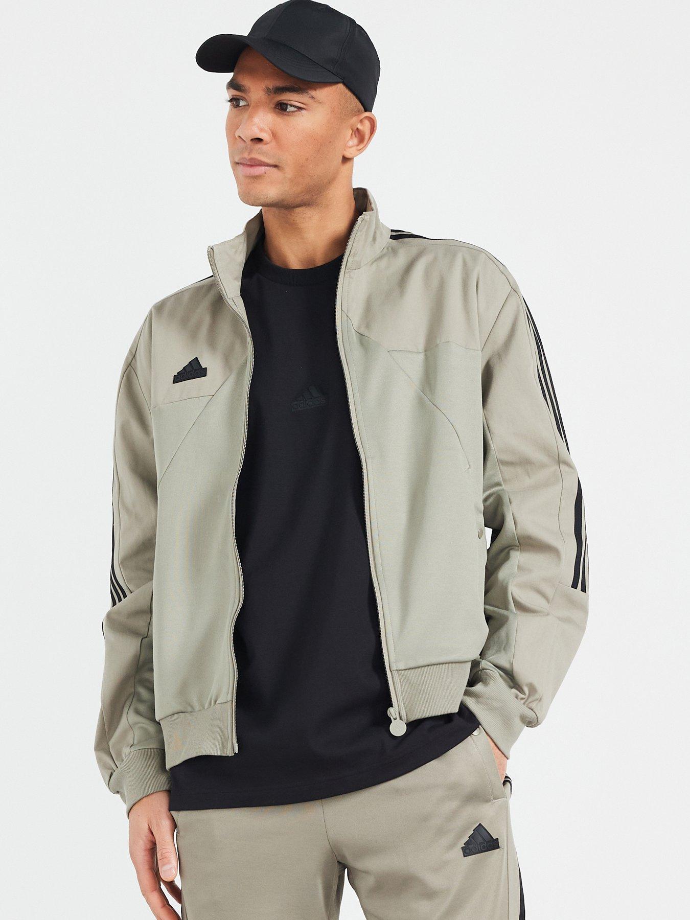 Adidas jacket with cap online