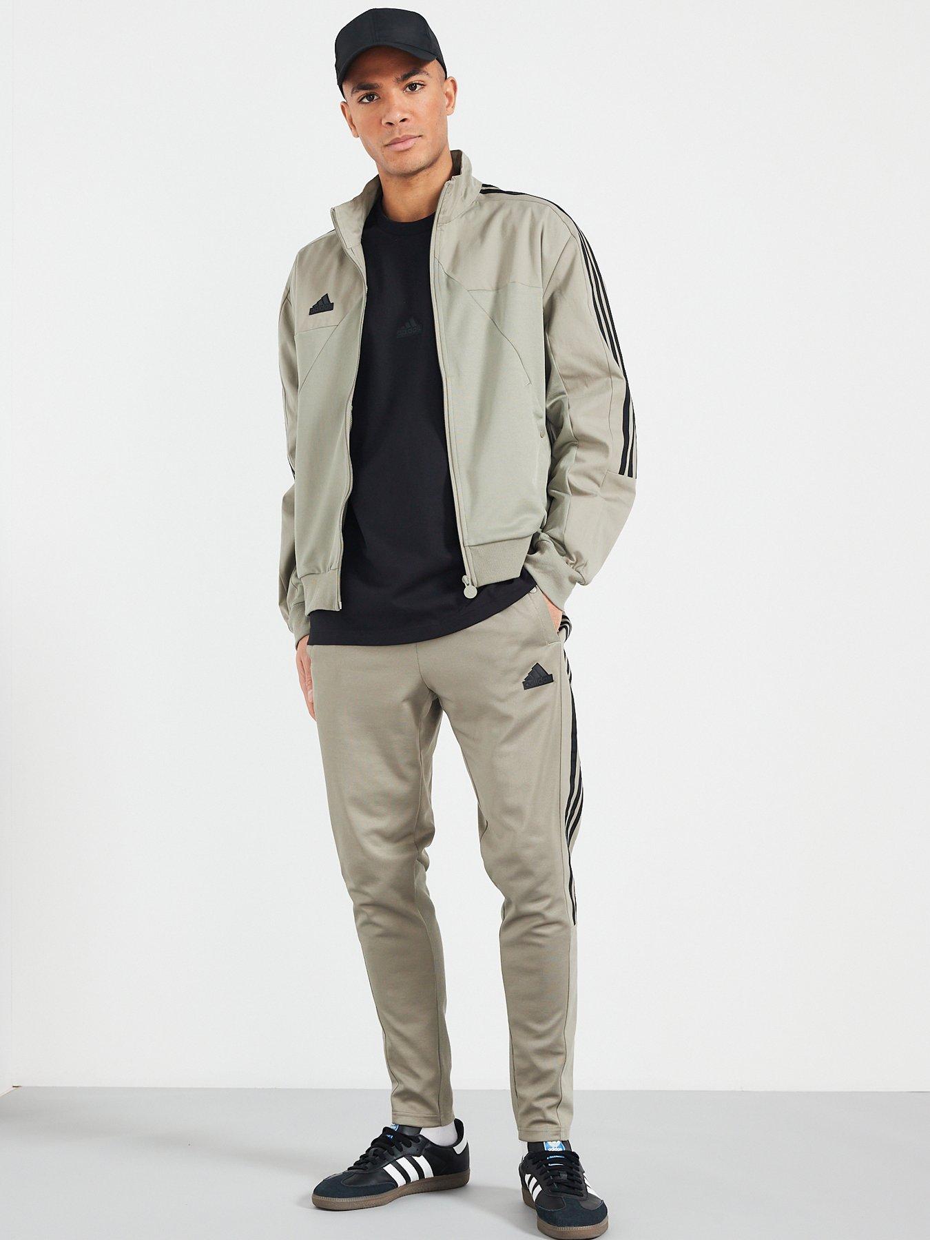 Mens House Of Tiro Tracksuit Jacket Gr Grey