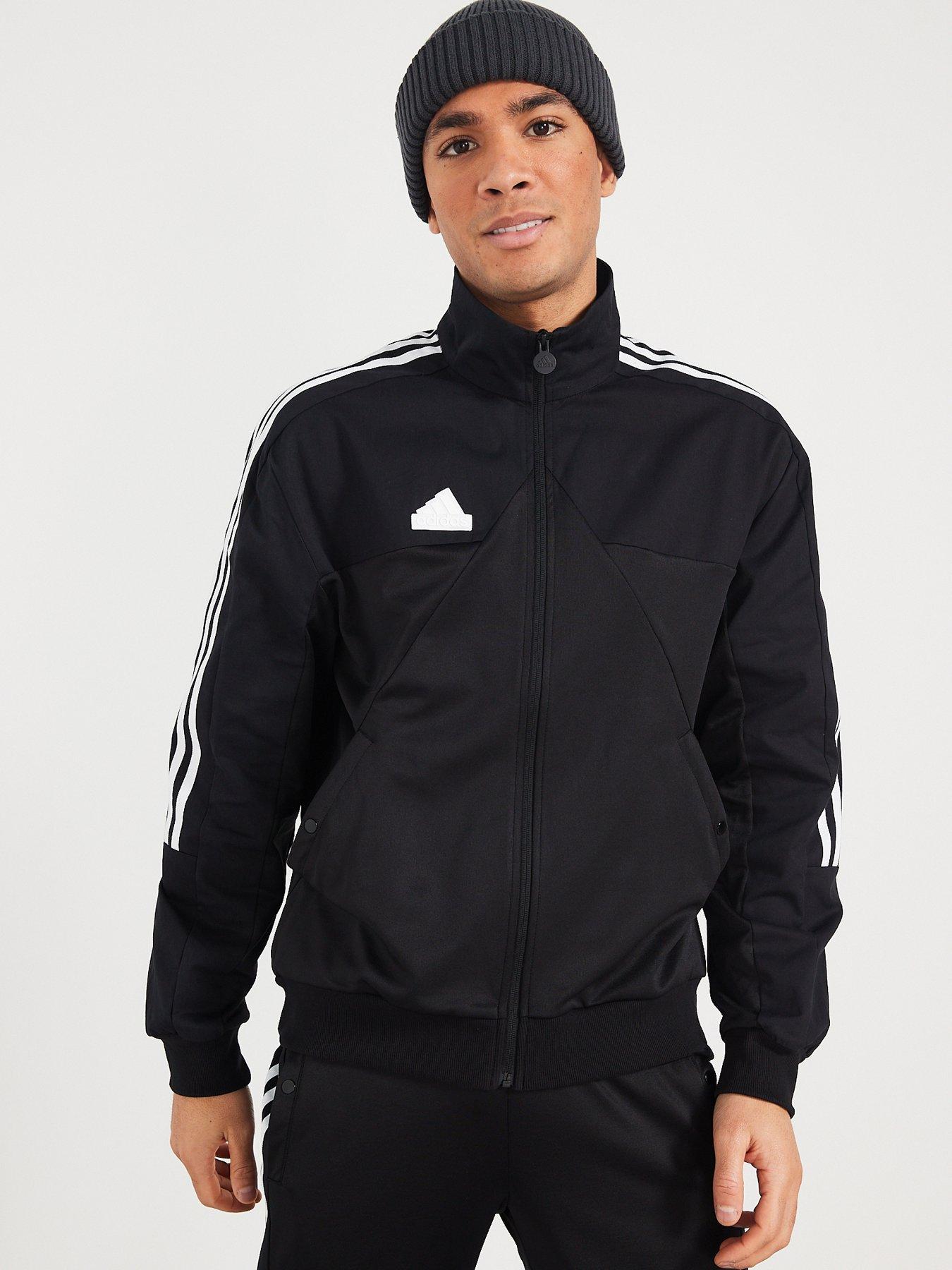 Mens House Of Tiro Tracksuit Jacket Black