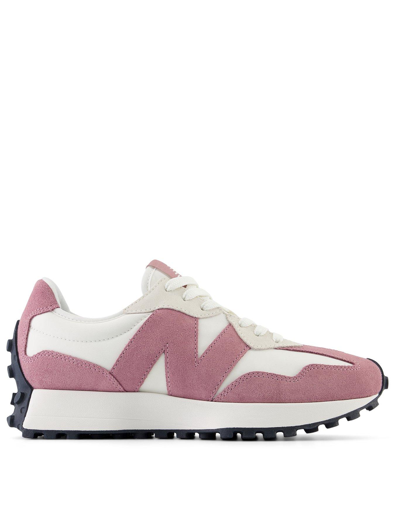 Ladies pink new balance trainers deals