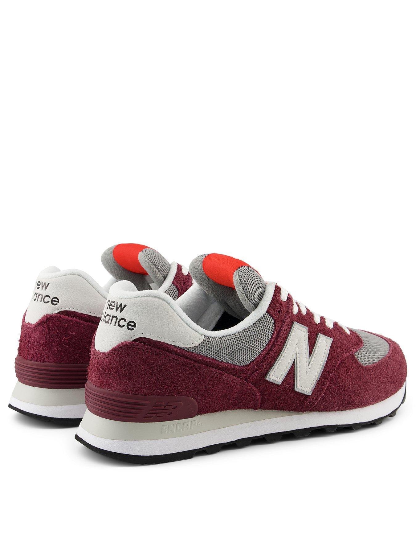 Mens red outlet new balance trainers