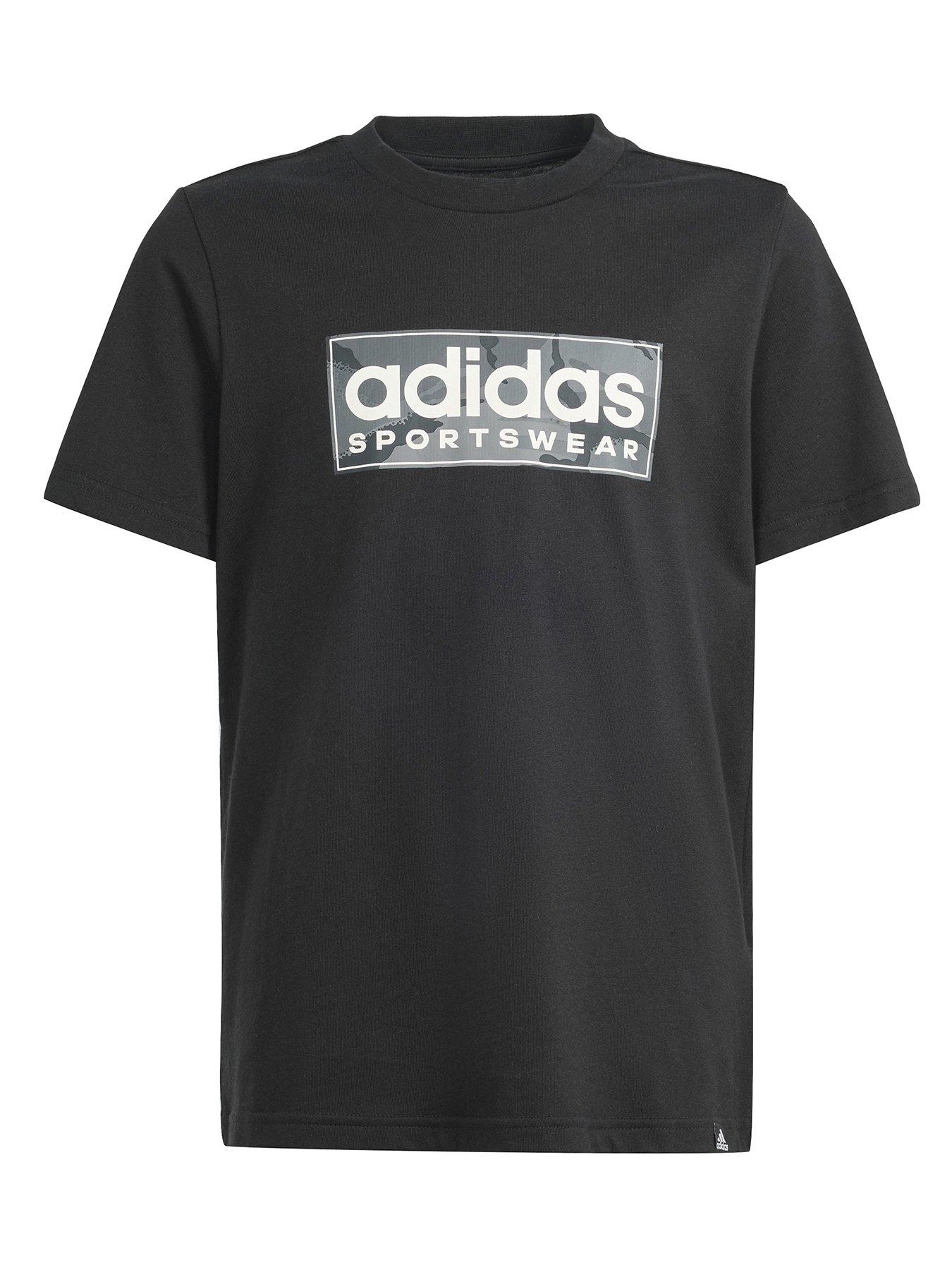 adidas-sportswear-junior-short-sleeve-camo-tee-black