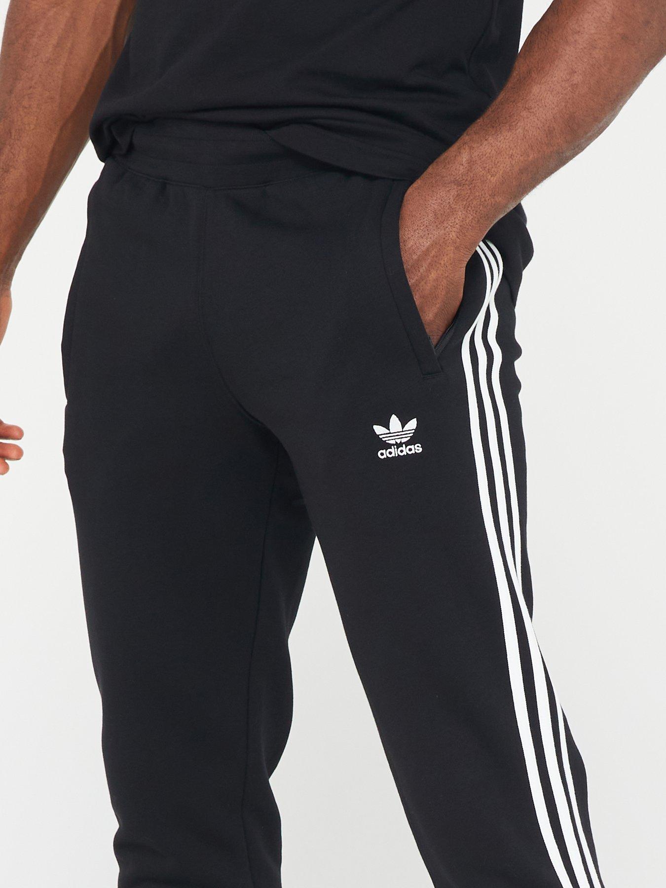 Adidas stripes pant sale