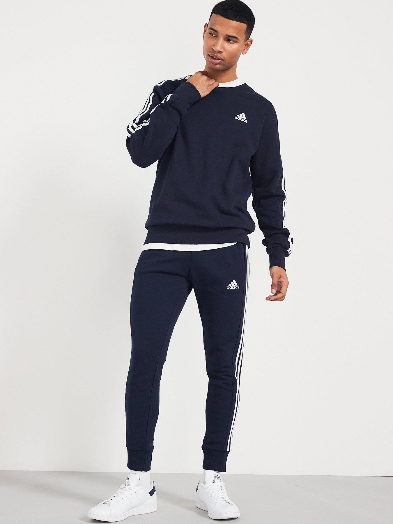 adidas-sportswear-mens-3-stripe-joggers-navydetail