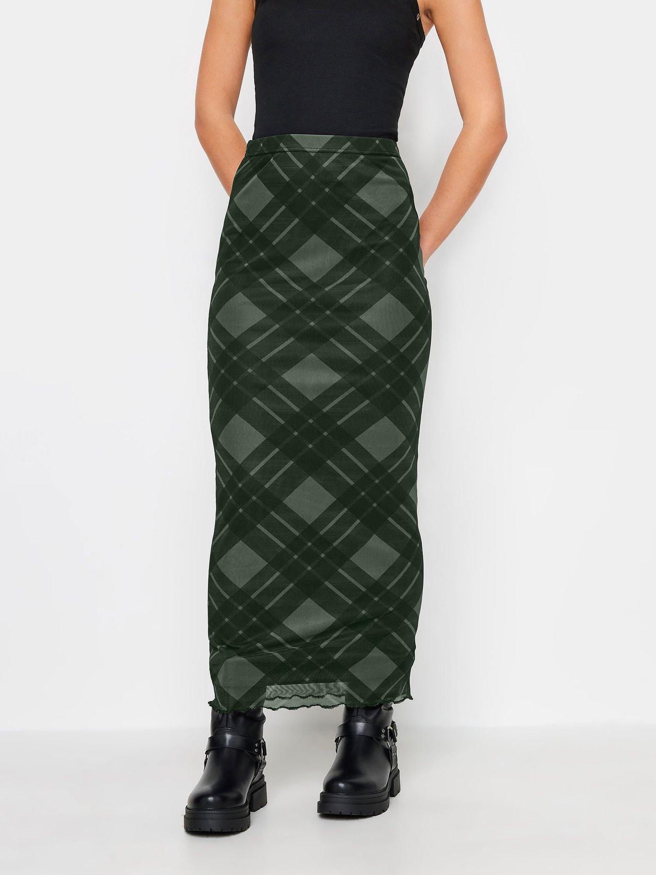 Petite mesh maxi clearance skirt