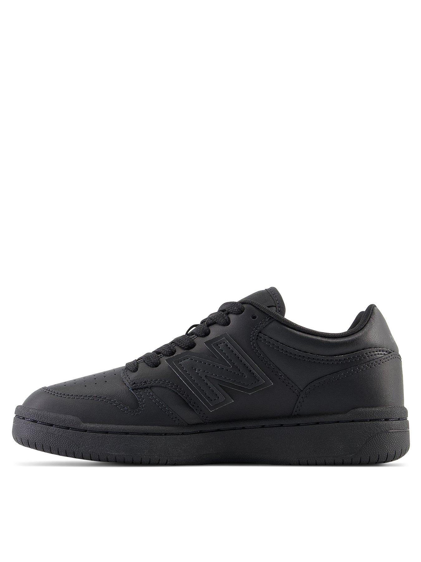 Image 3 of 5 of New Balance Junior Boys 480 Trainers - Black/Black