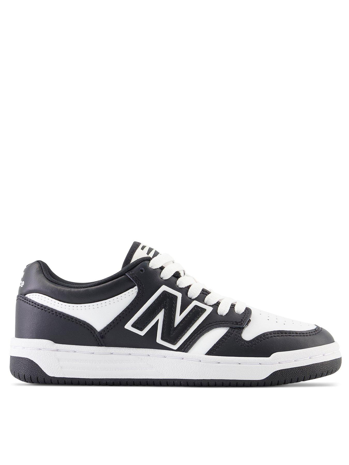 Image 1 of 5 of New Balance Junior Boys 480 Trainers - Black/white