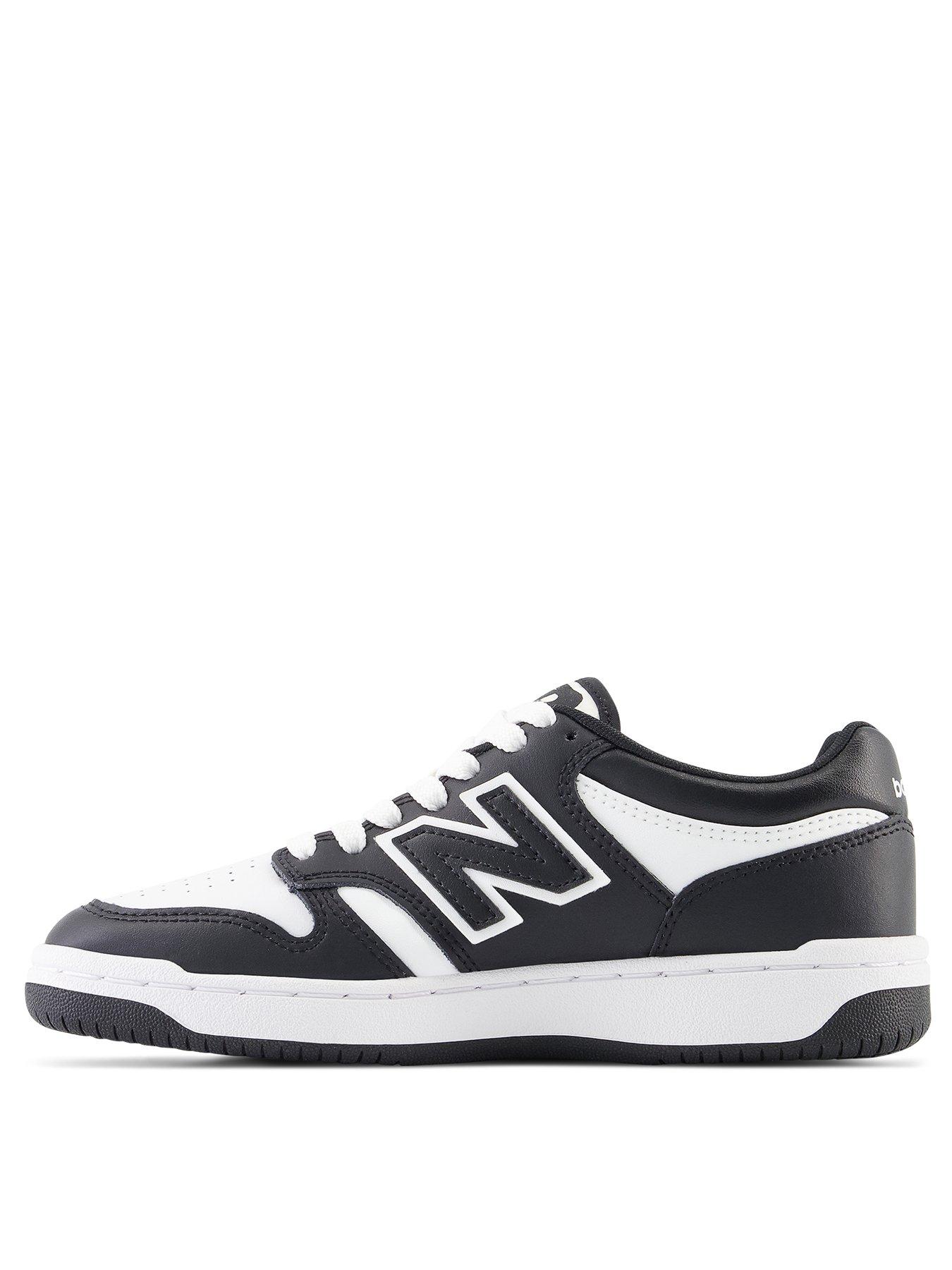 Image 3 of 5 of New Balance Junior Boys 480 Trainers - Black/white