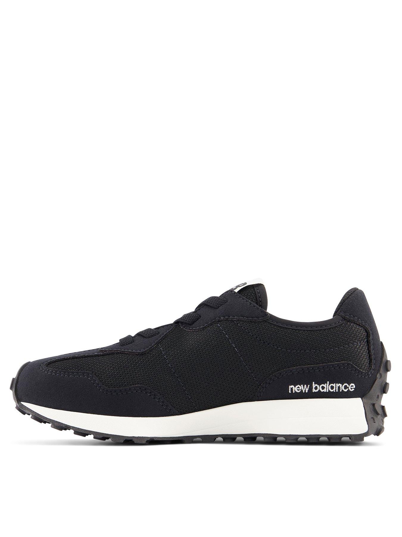 new-balance-kids-unisex-327-trainers-blackwhiteback