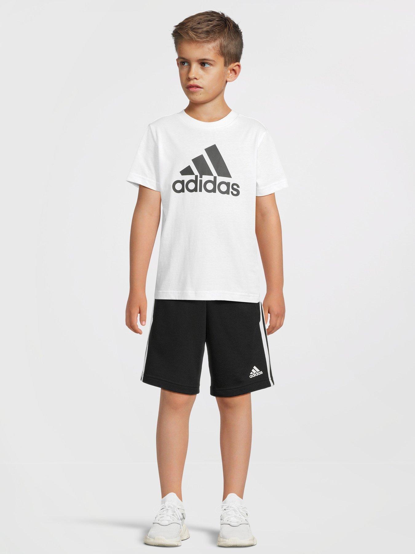 adidas-sportswear-kids-essentials-shorts-blackwhiteback