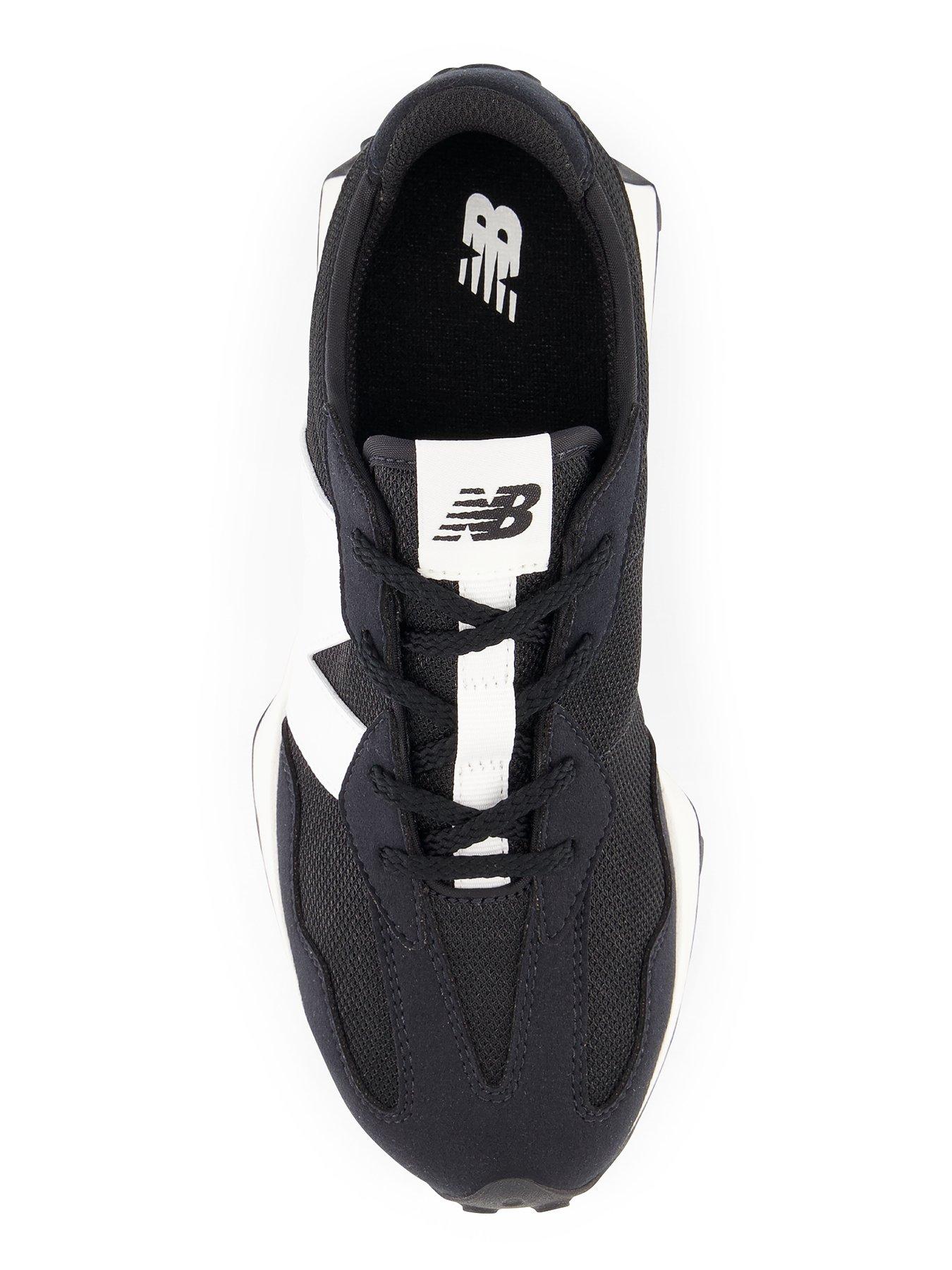 Image 4 of 7 of New Balance Junior Unisex 327 Trainers - Black/White