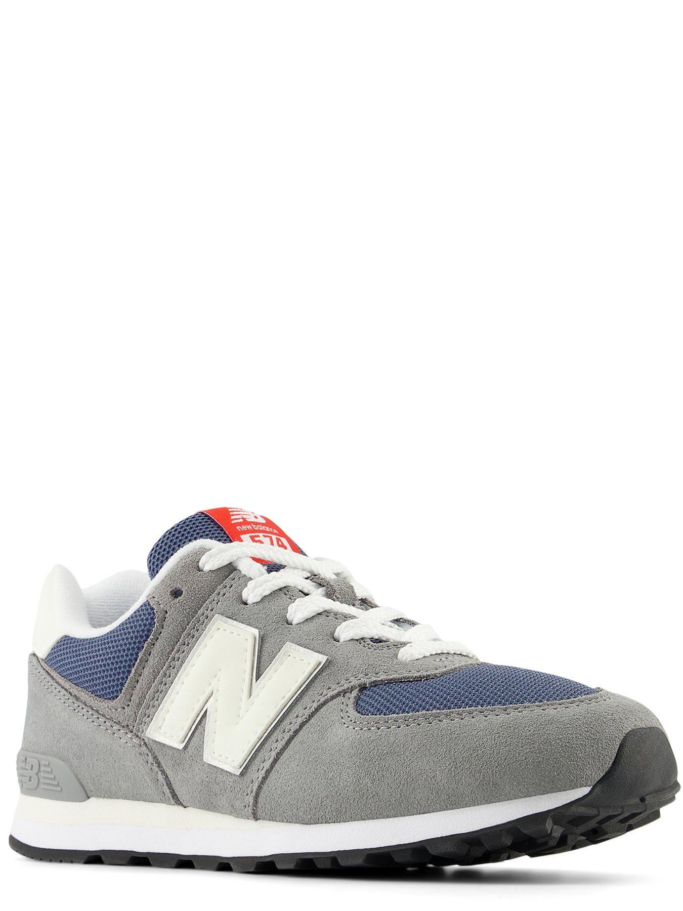 new-balance-junior-boys-574-trainers-greystillFront