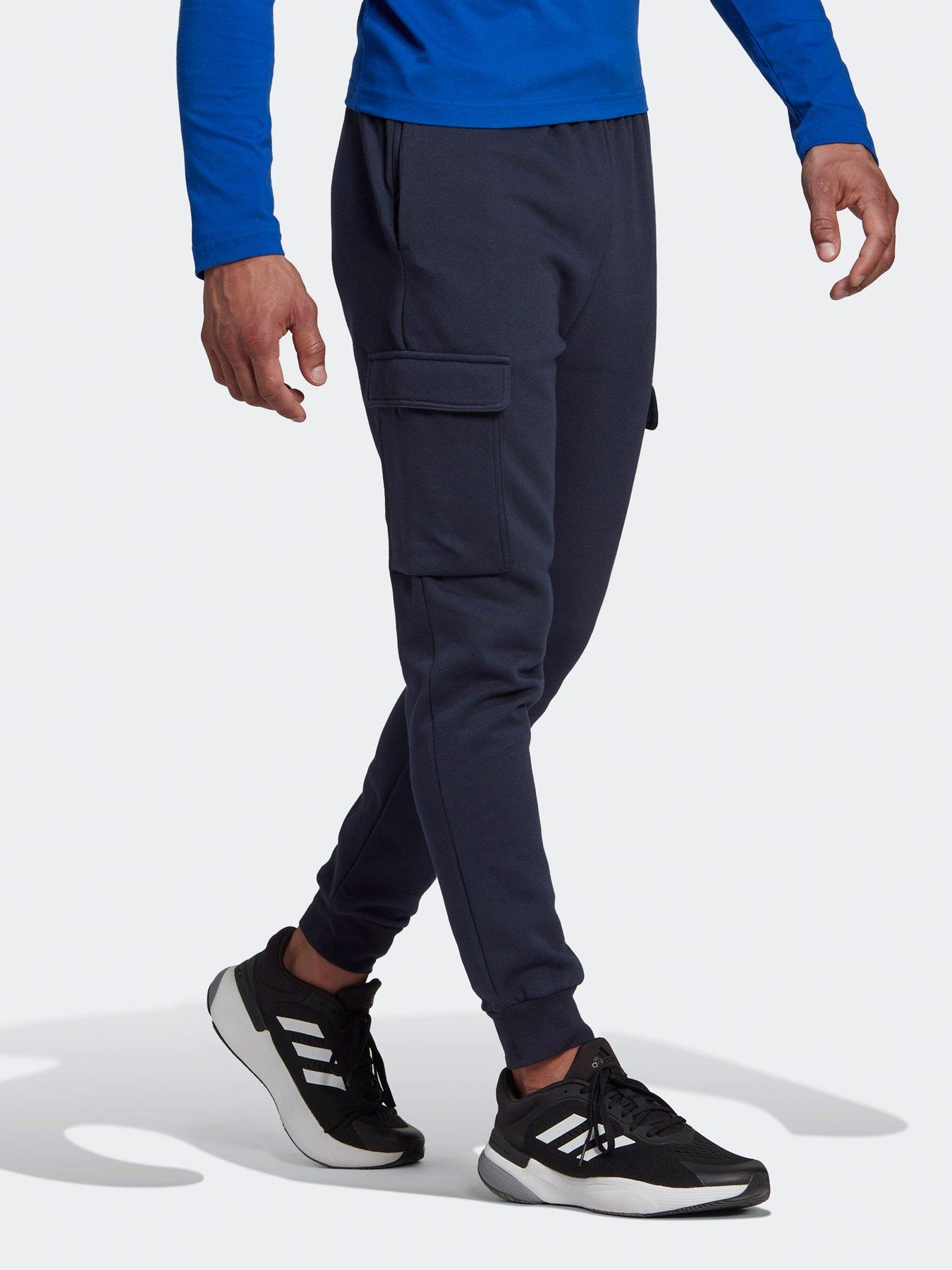 adidas-sportswear-mens-essentials-cargo-pantsnbsp--navyback