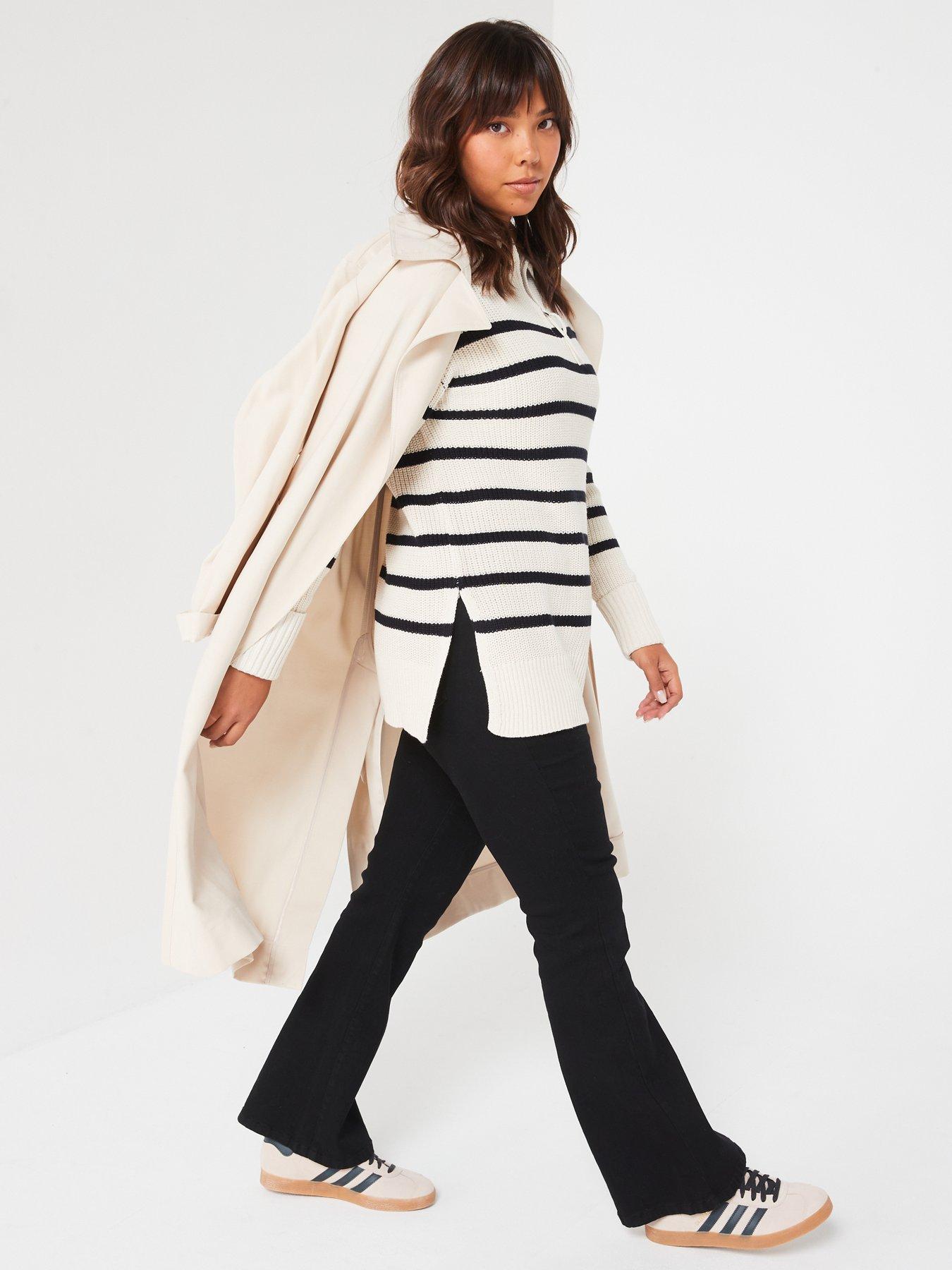 v-by-very-curve-zip-neck-stripe-jumper-creamback