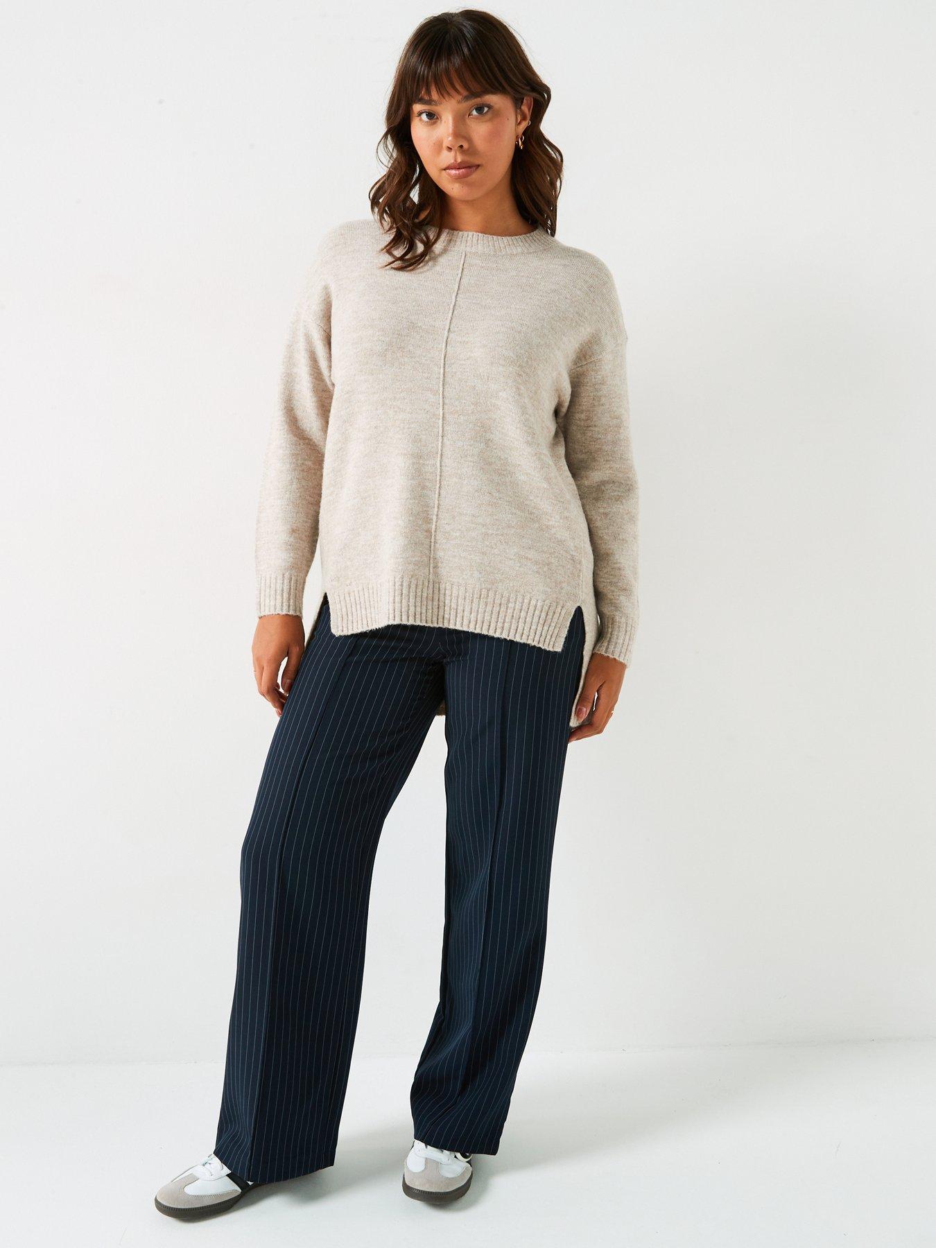 v-by-very-curve-step-hem-jumper-beigeback