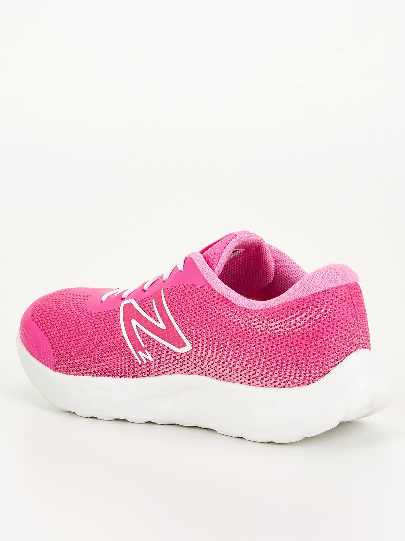 new-balance-junior-girls-520-trainers-pinkback