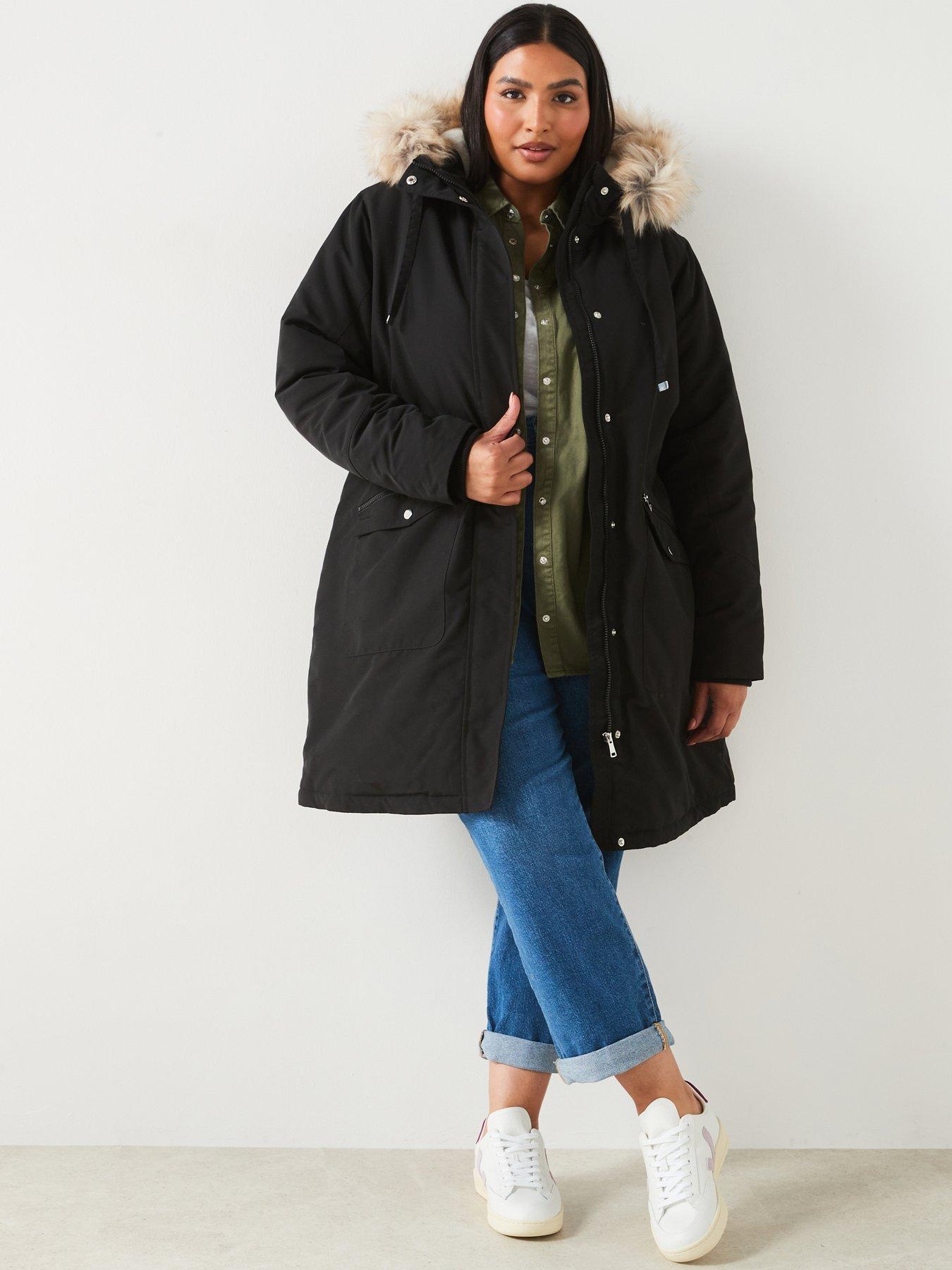 v-by-very-curve-faux-fur-trim-hooded-parka-black