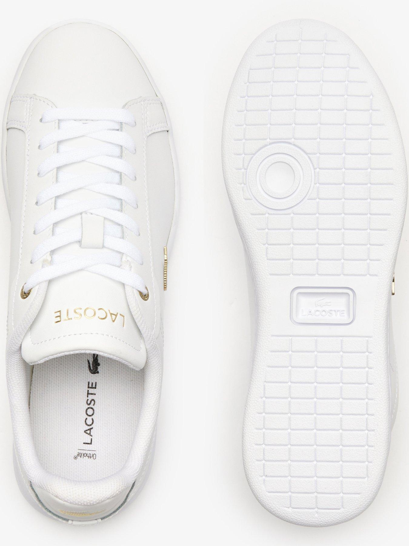 Lacoste Lacoste Carnaby Pro Court Trainers - White/gold