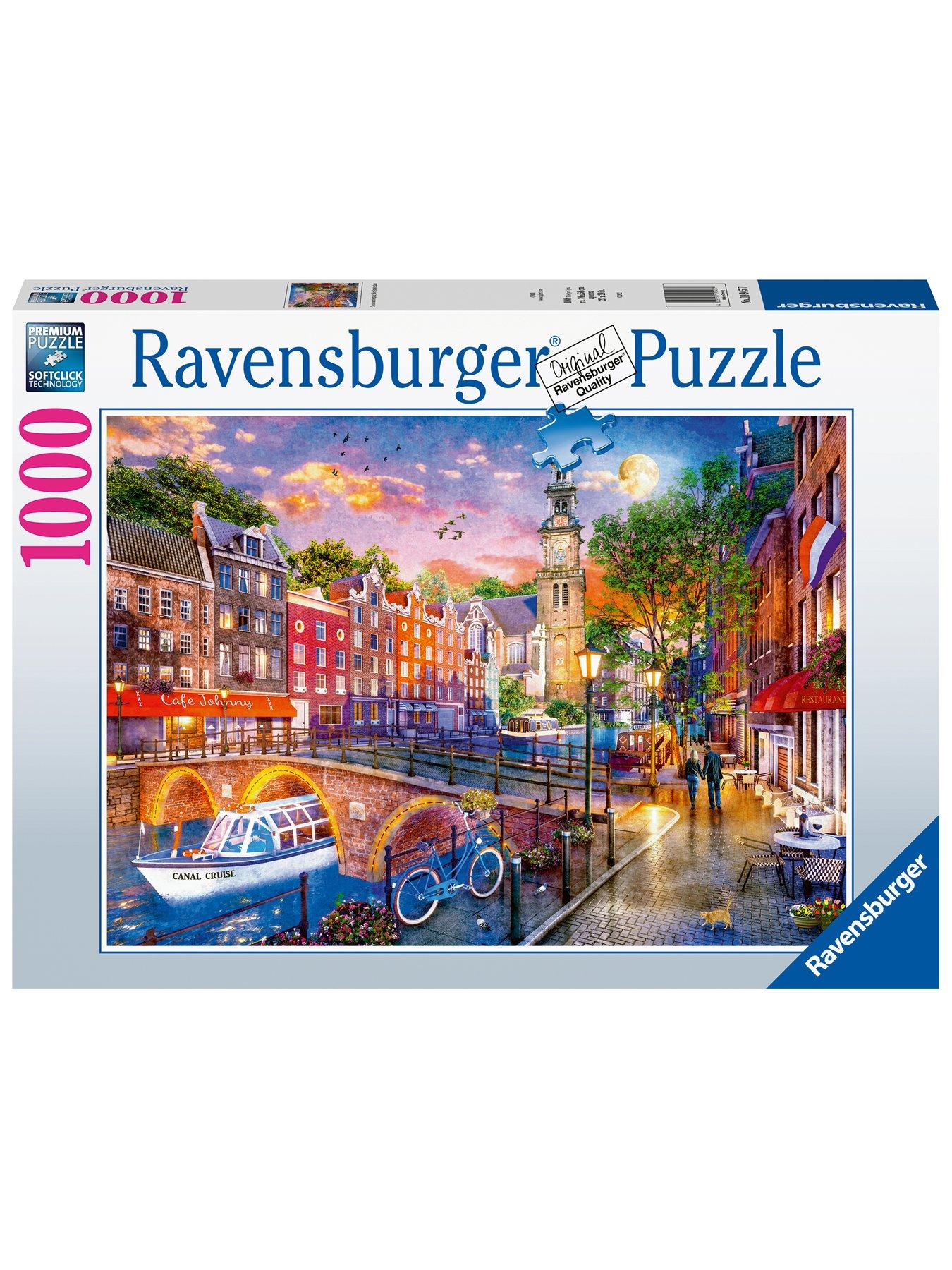 Image 3 of 6 of Ravensburger Amsterdam 1000 piece Jigsaw Puzzle