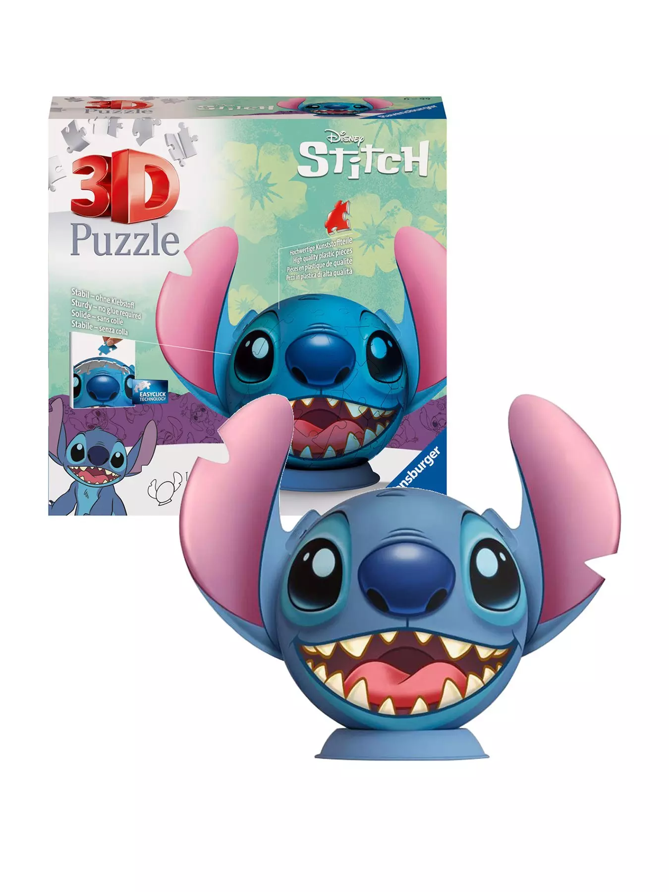 Stitch 3d Jigsaw Puzzle  3d jigsaw puzzles, Jigsaw puzzles, Stitch toy