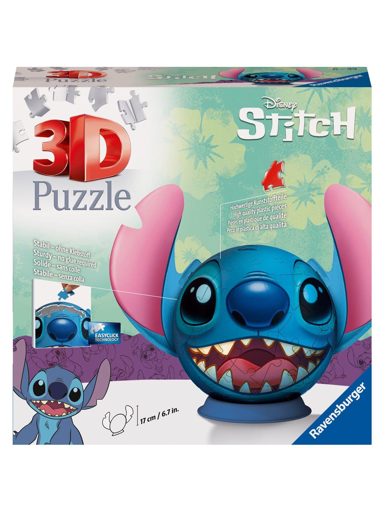 Image 3 of 6 of Ravensburger Stitch with Ears&nbsp;3D Jigsaw Puzzle - 77-Piece
