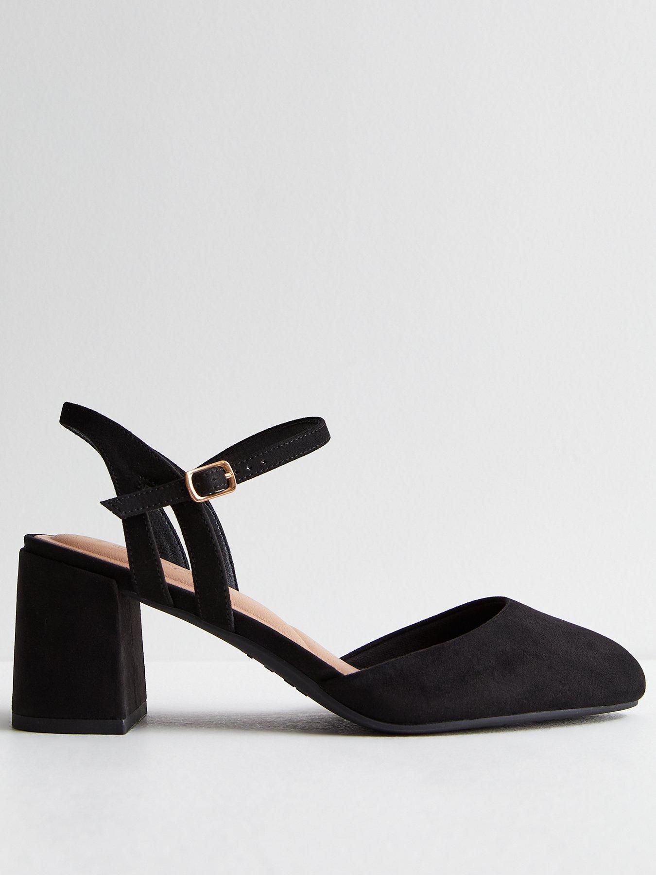 new-look-wide-fit-suedette-block-heel-court-shoes-black