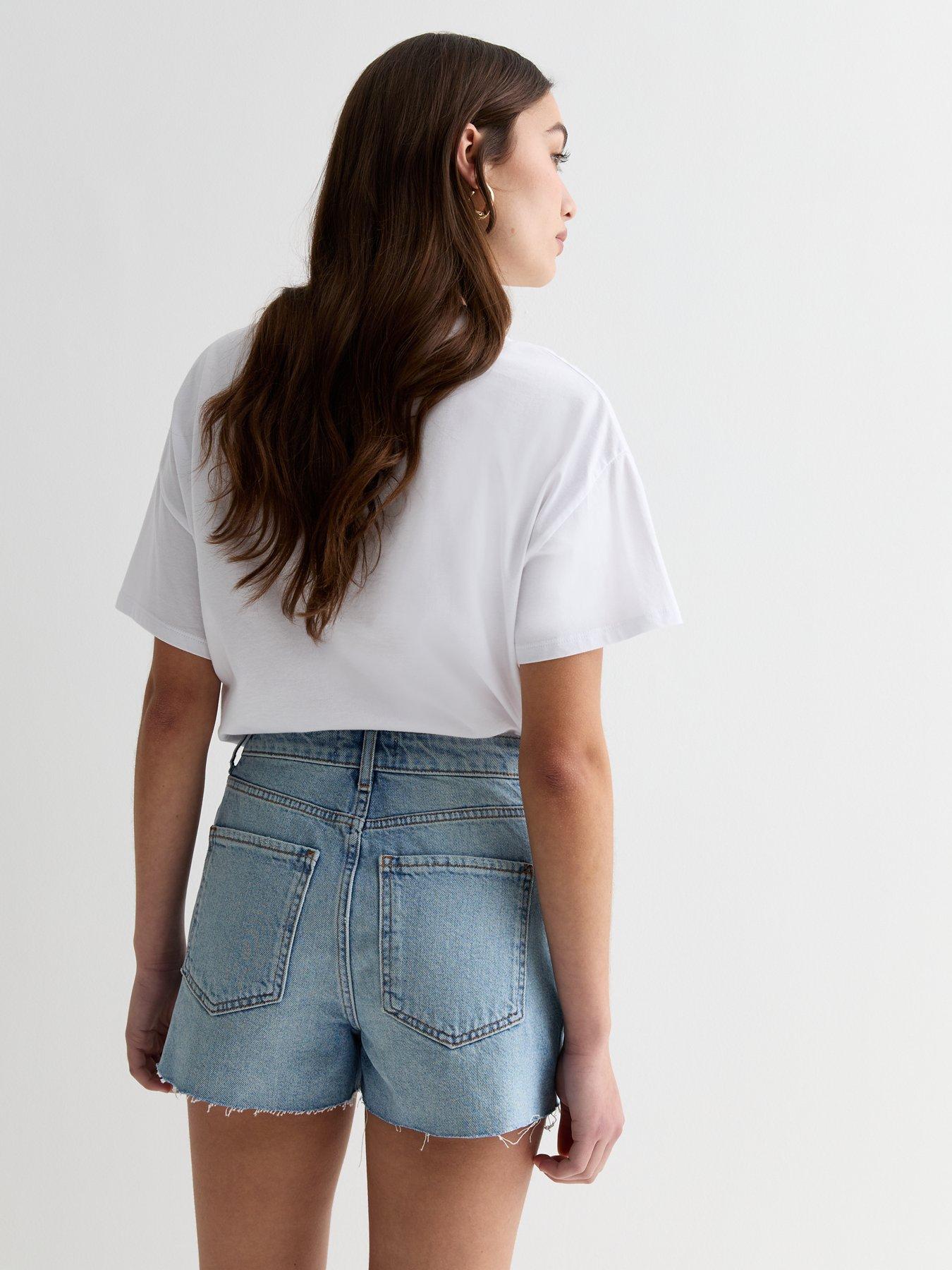 new-look-pale-blue-denim-raw-hem-mom-shortsstillFront