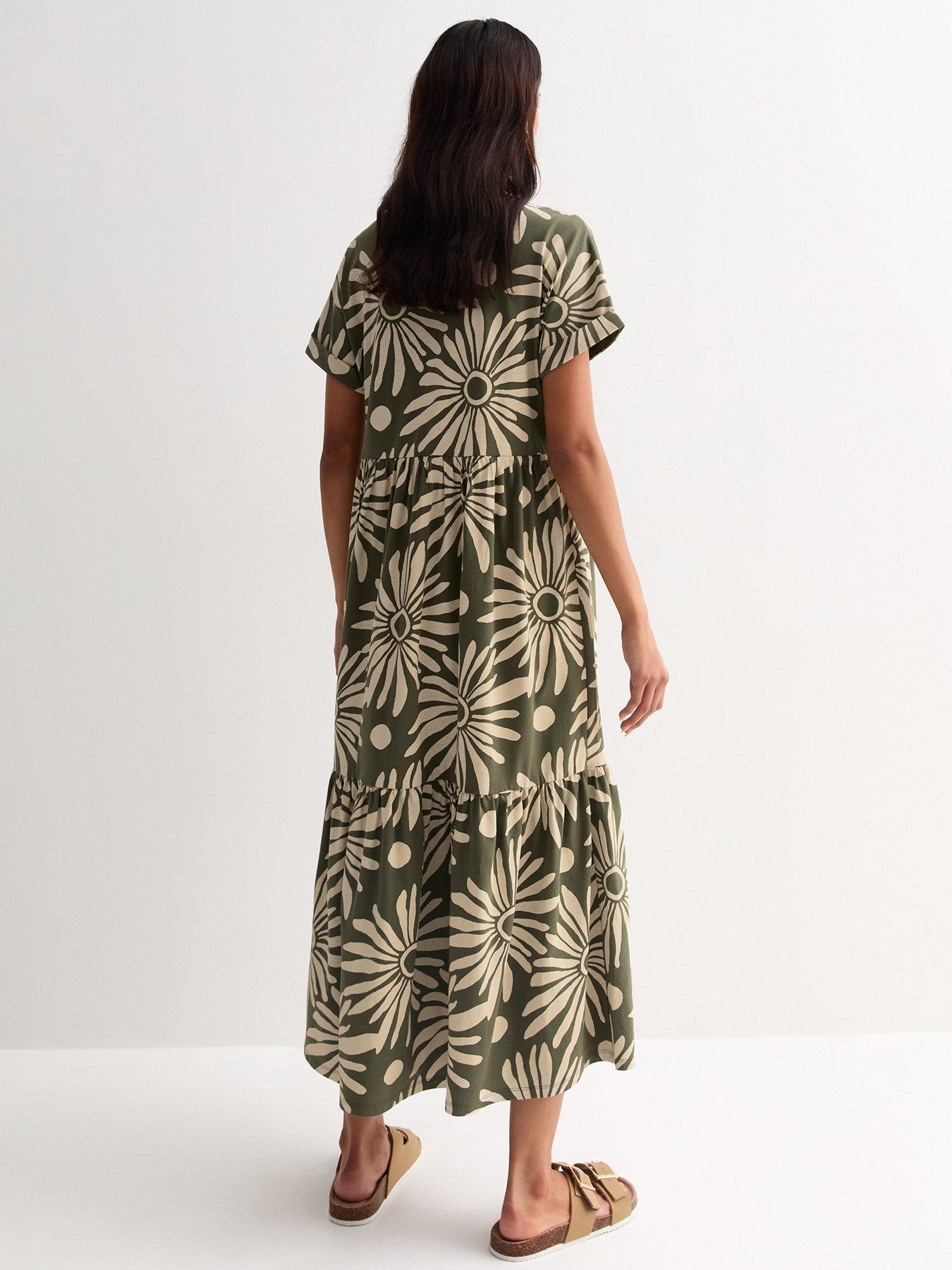 new-look-green-floral-cotton-midi-dressstillFront