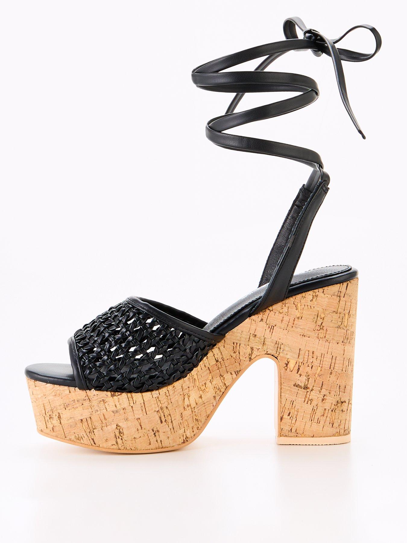 public-desire-wide-fit-jos-cork-platform-heeled-sandals-black