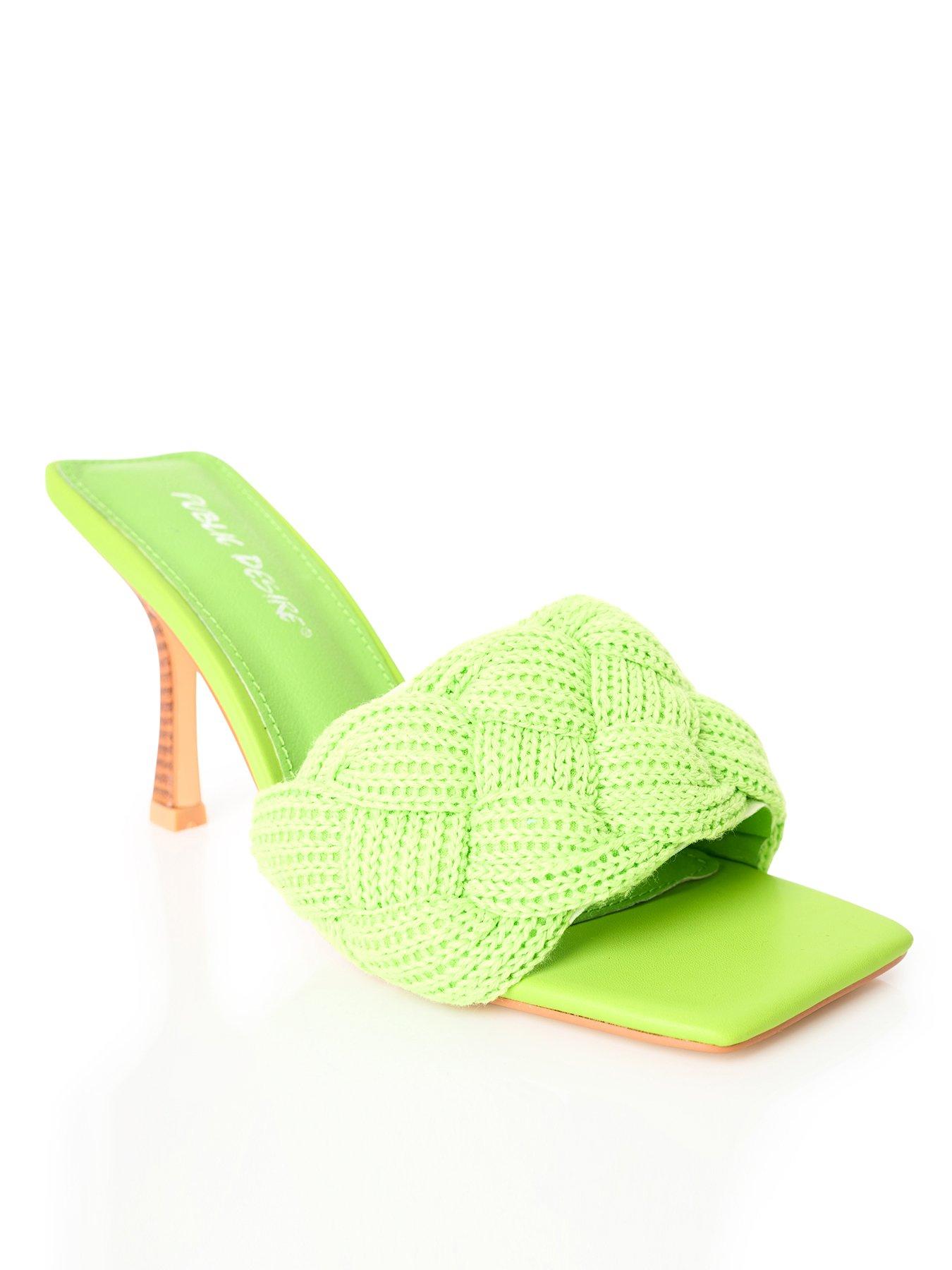 public-desire-nectar-woven-upper-heeled-mules-limestillFront