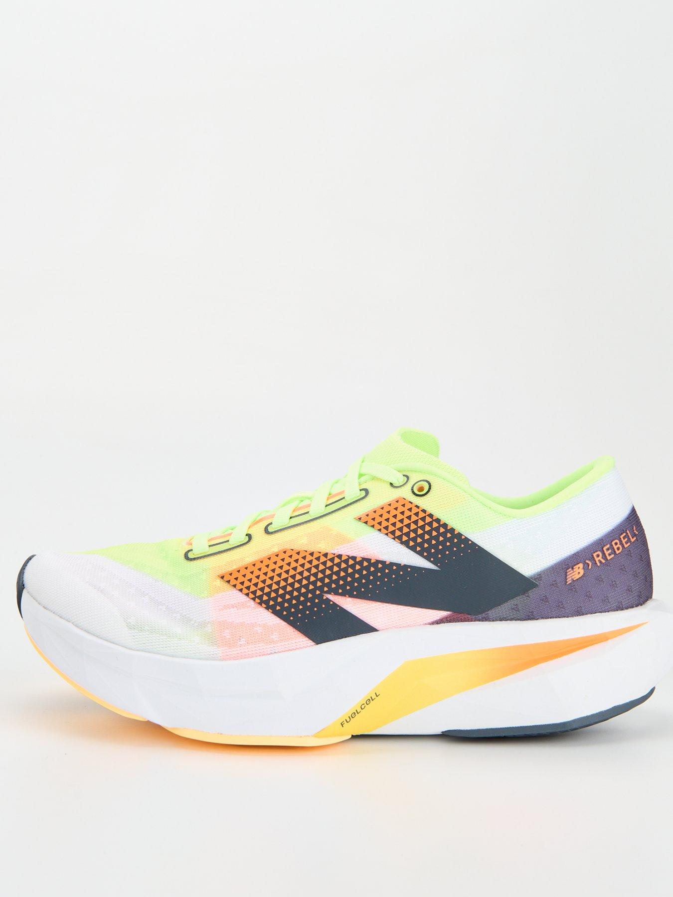 Women s Running FuelCell Rebel V4 Trainers White Yellow