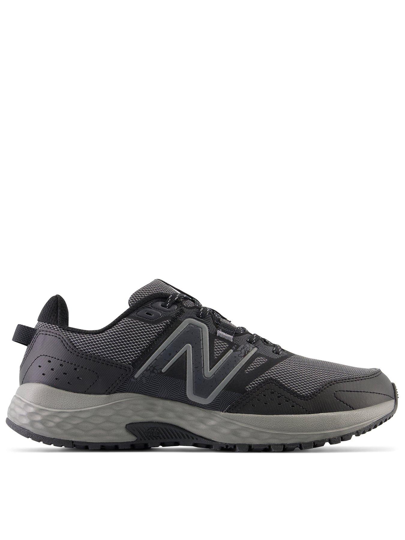 undefined Mens Trail Running 410V8 - Black/Grey