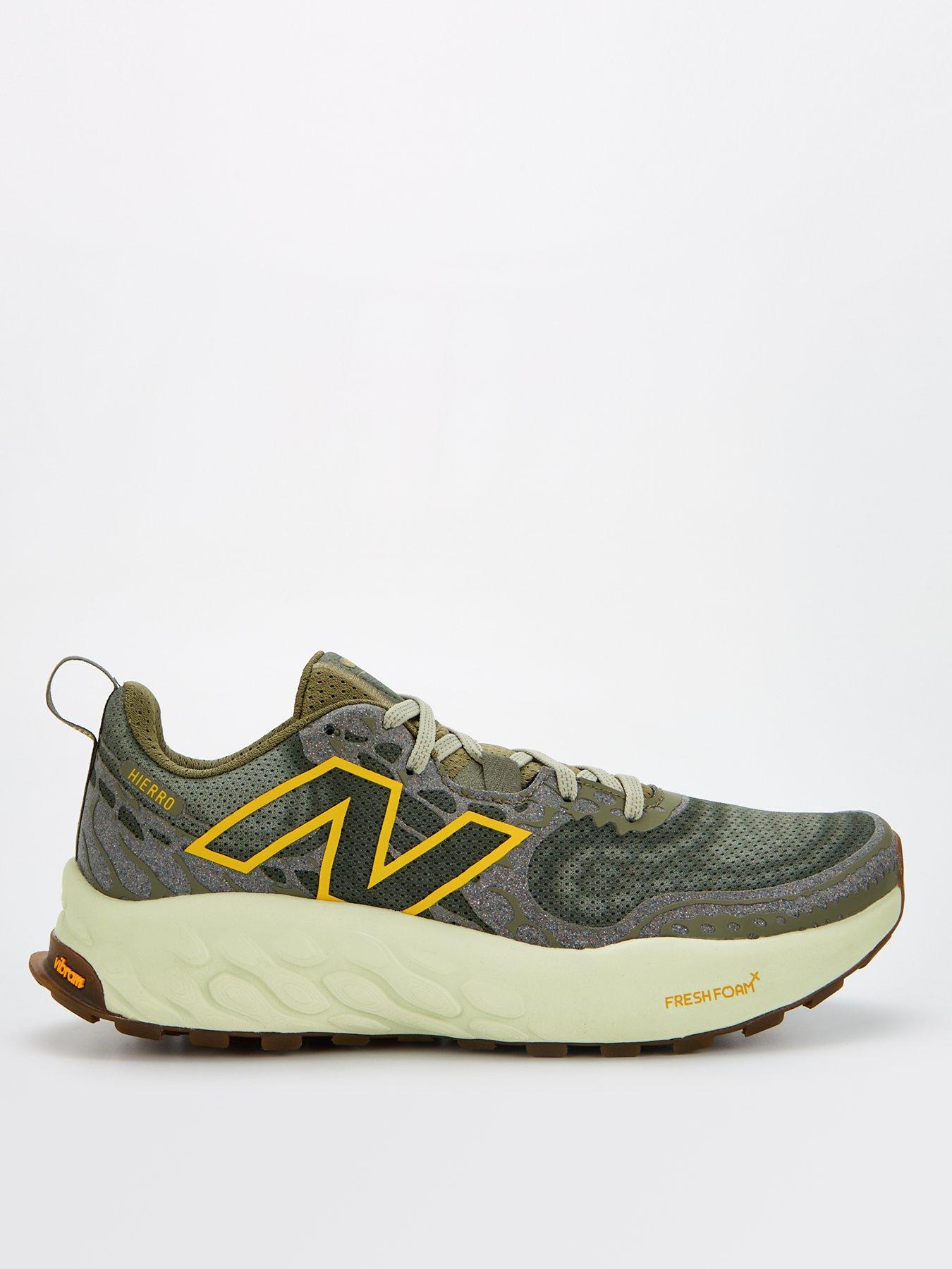 New Balance Mens Trail Running Fresh Foam X Hierro V8 Khaki Very Ireland