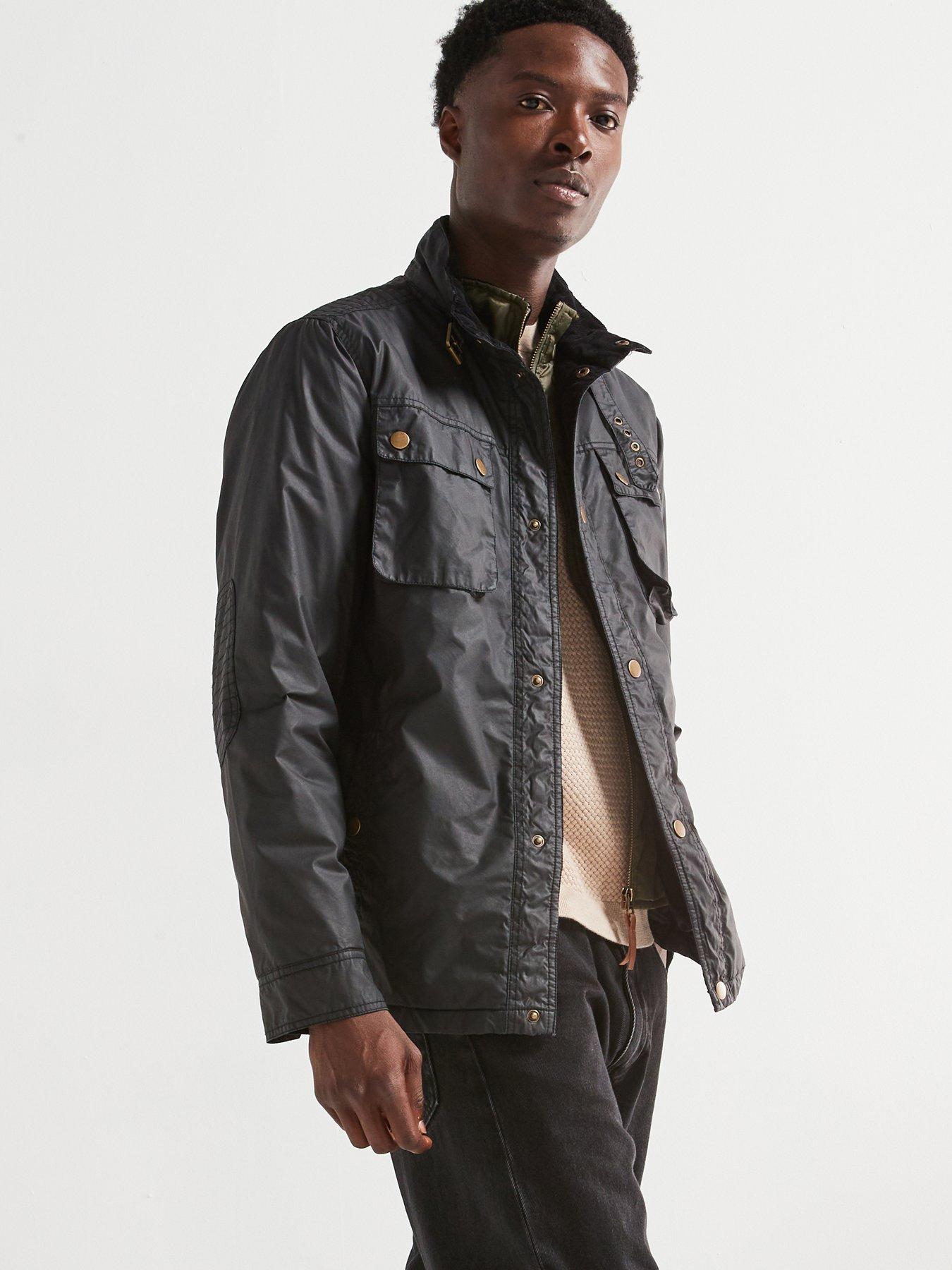 very-man-wax-jacket-blackfront