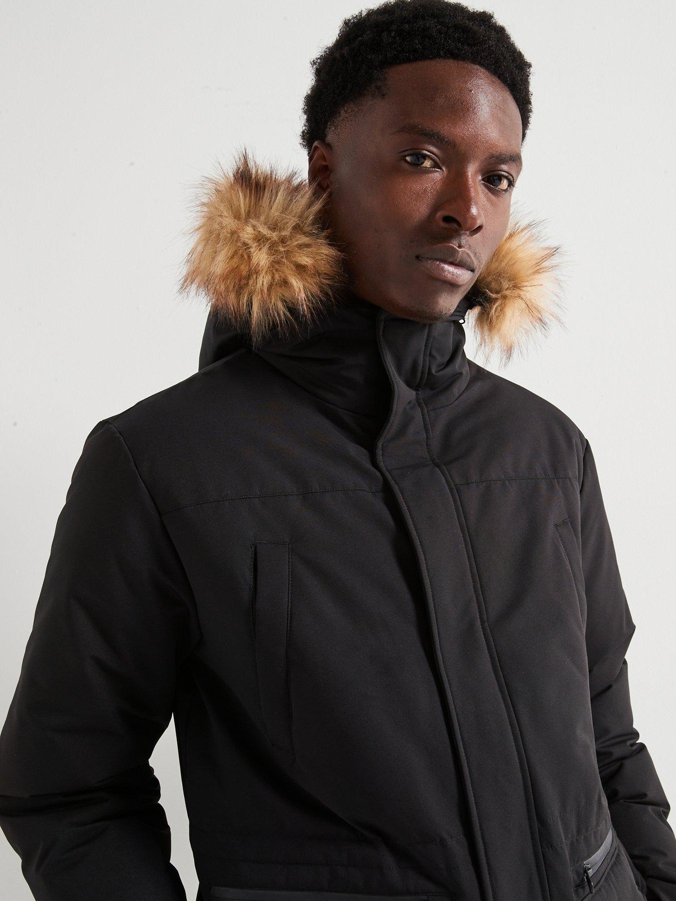 very-man-padded-parka-with-detachable-fur-blackdetail