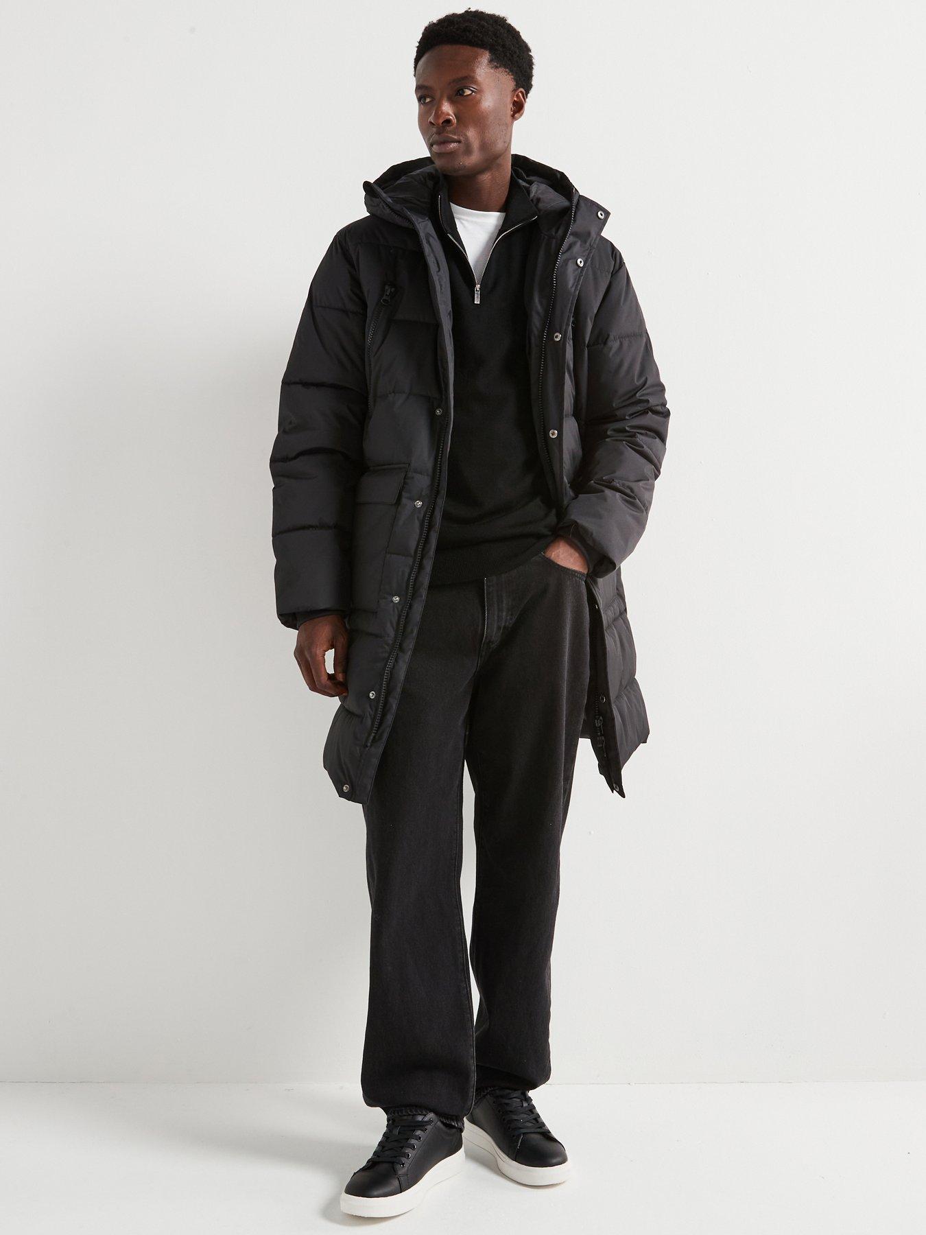 very-man-longline-padded-jacket-black