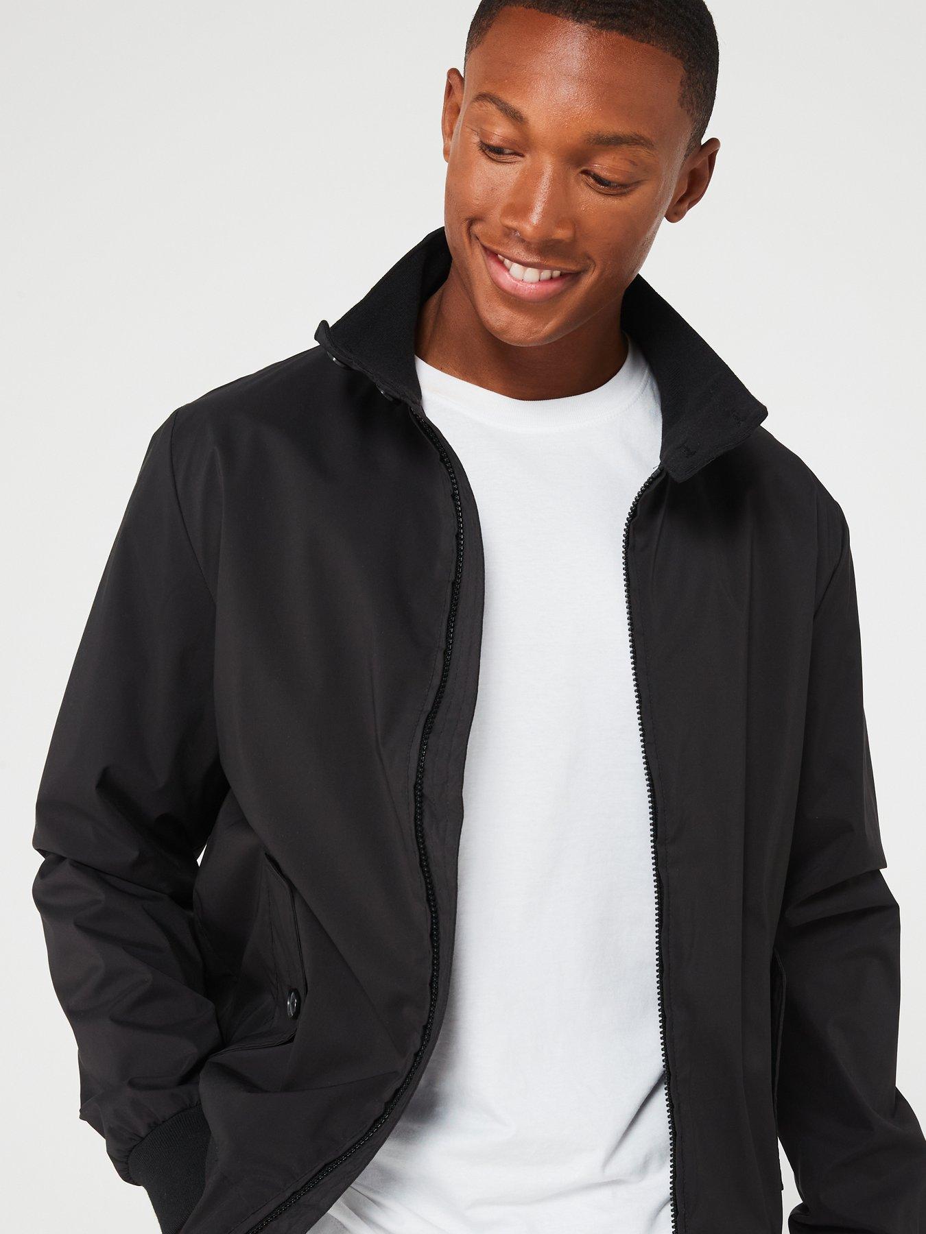 everyday-harrington-jacket-blackoutfit