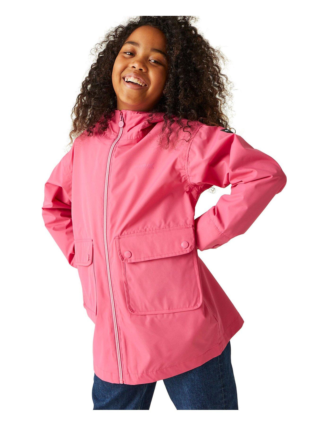 regatta-girls-beylina-waterproof-shell-pink