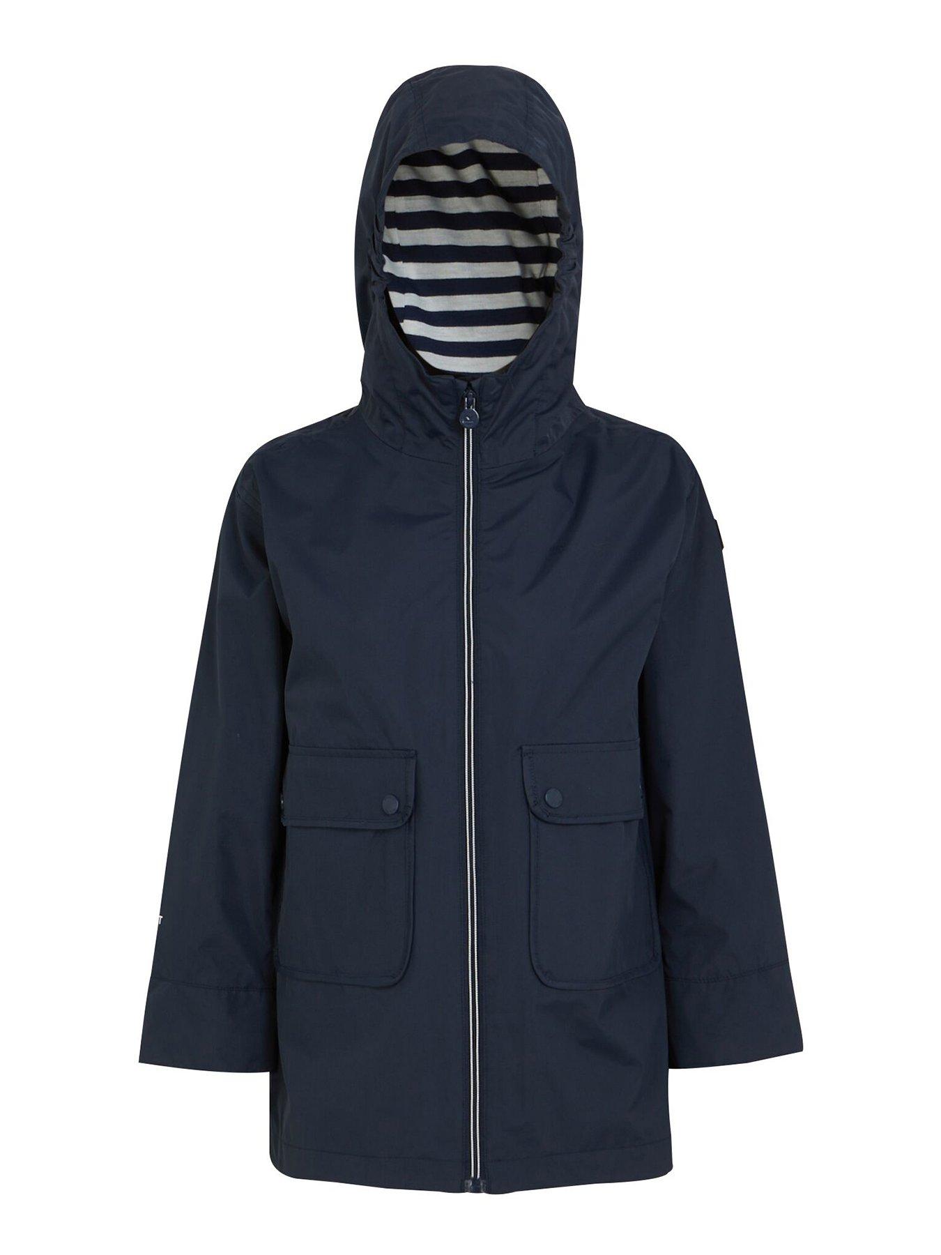 regatta-girls-beylina-waterproof-shell-jacket-navy