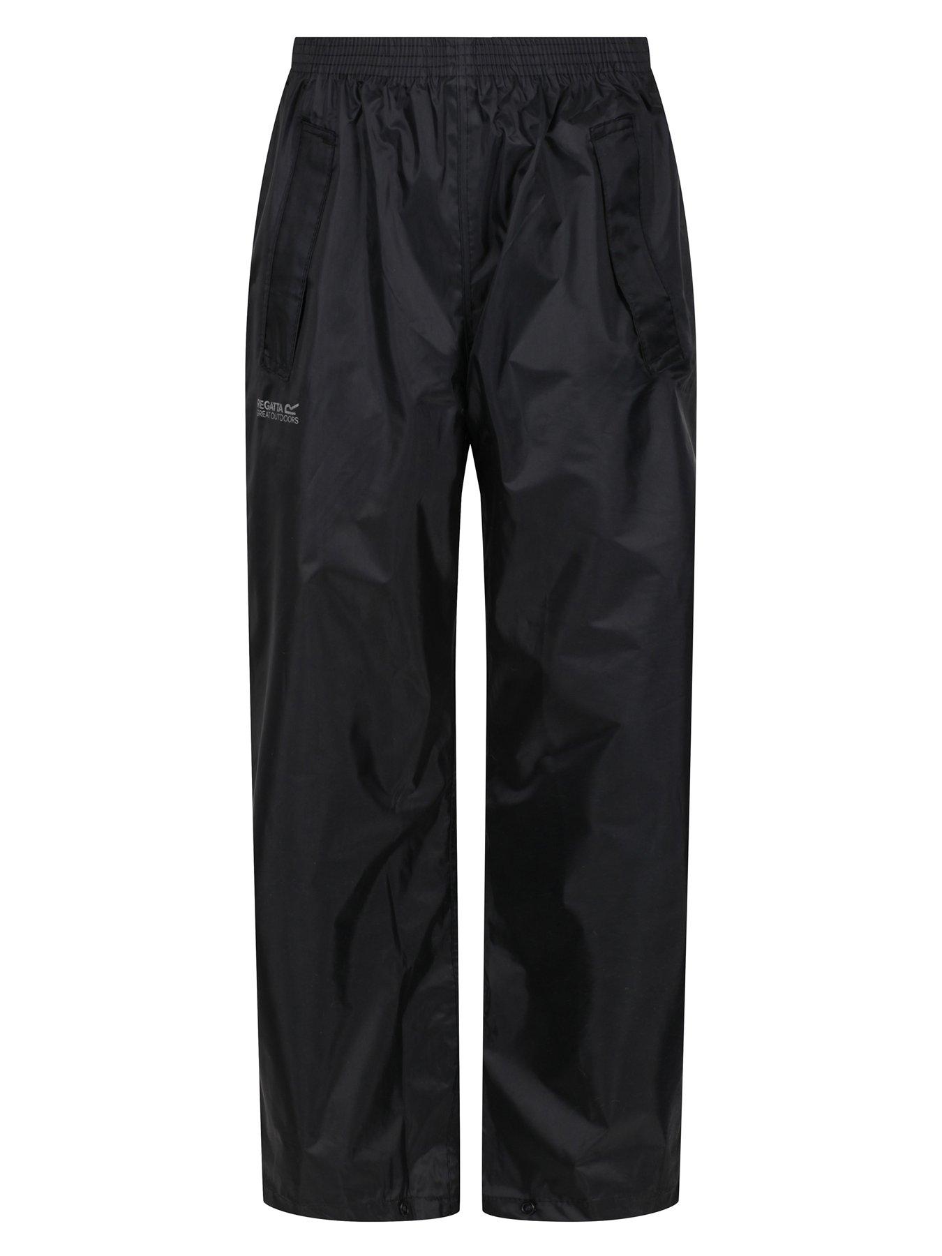 Image 5 of 6 of Regatta Kids Unisex Kids Stormbreak Over Trousers - Black